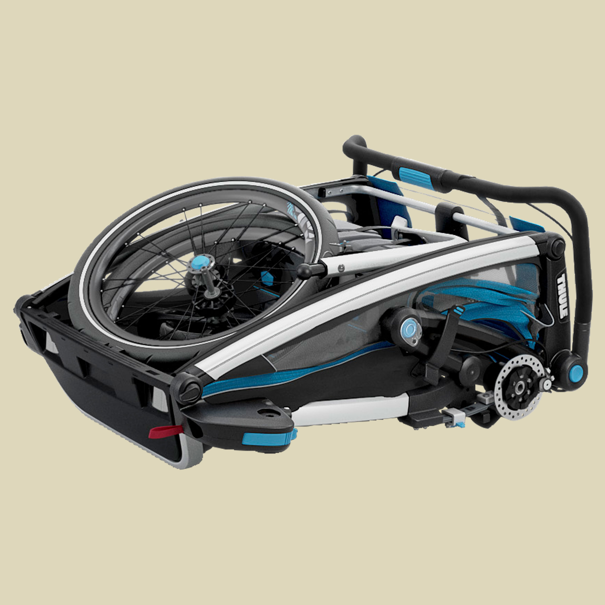 Chariot Sport 2 Farbe thule blue/black