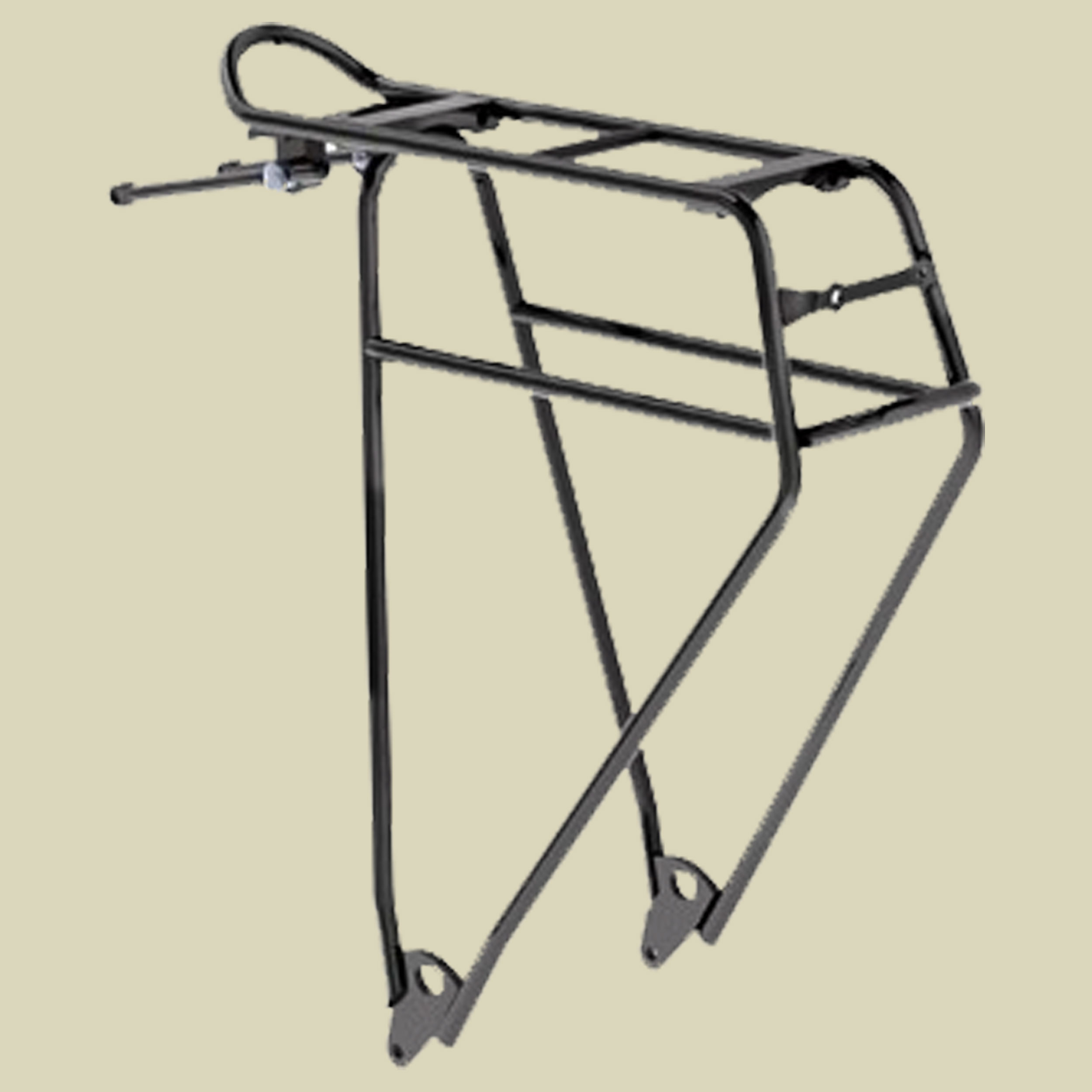Gepäckträger Light-it Touren 28'' Farbe schwarz