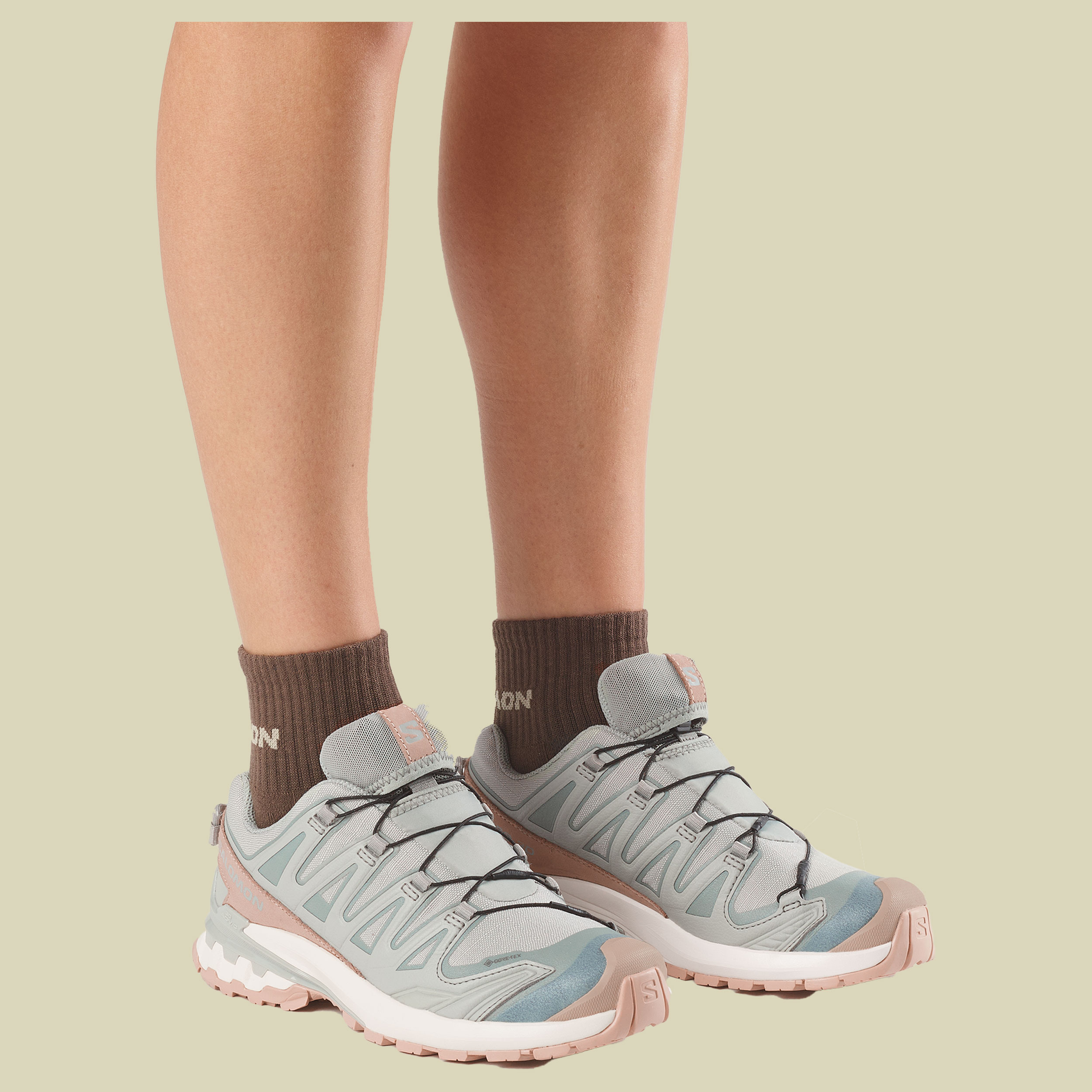 XA Pro 3D V9 GTX Lifelong Women UK 8 mehrfarbig - wrought iron/oxford tan/vanilla ice