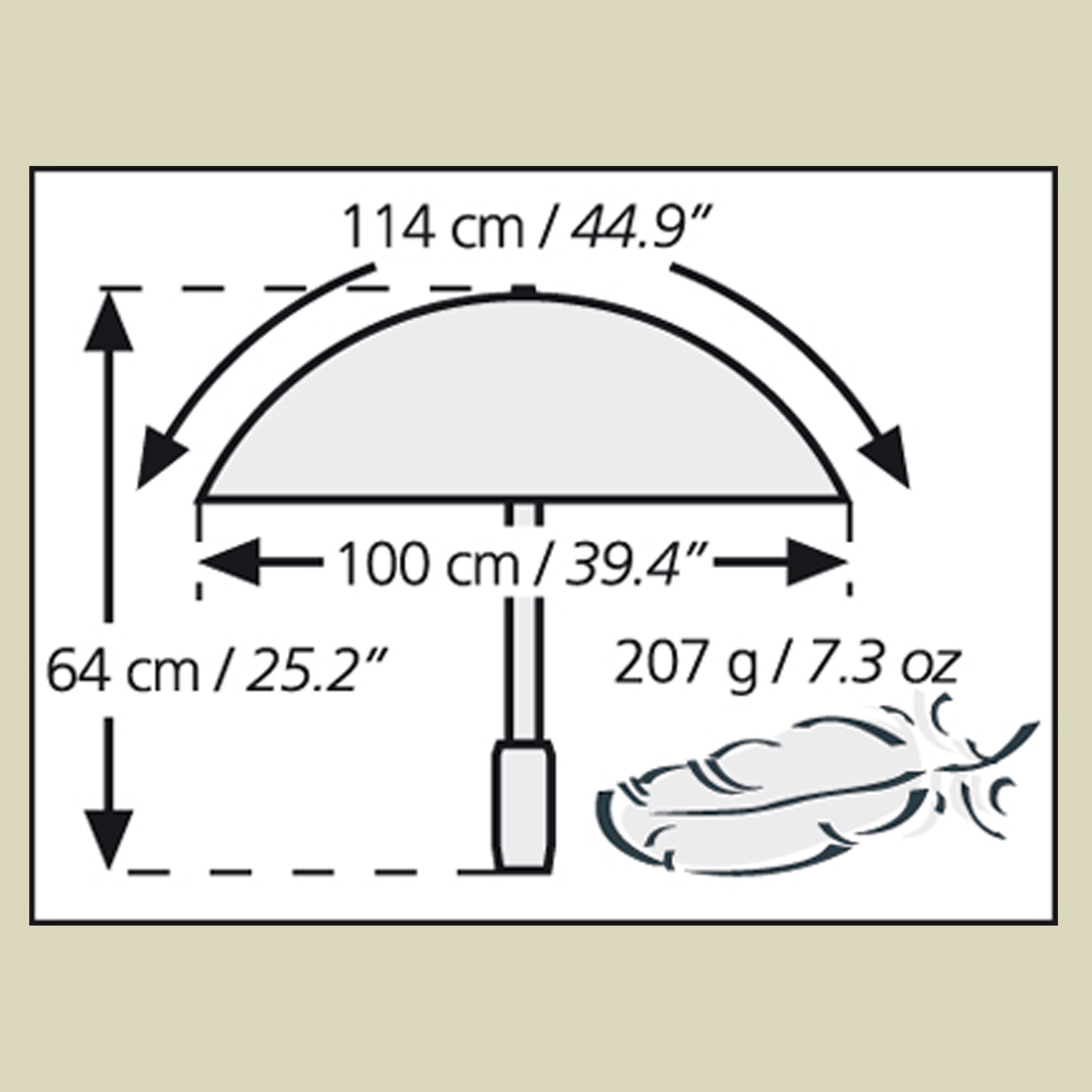 Swing Liteflex Durchmesser 100 cm Farbe schwarz