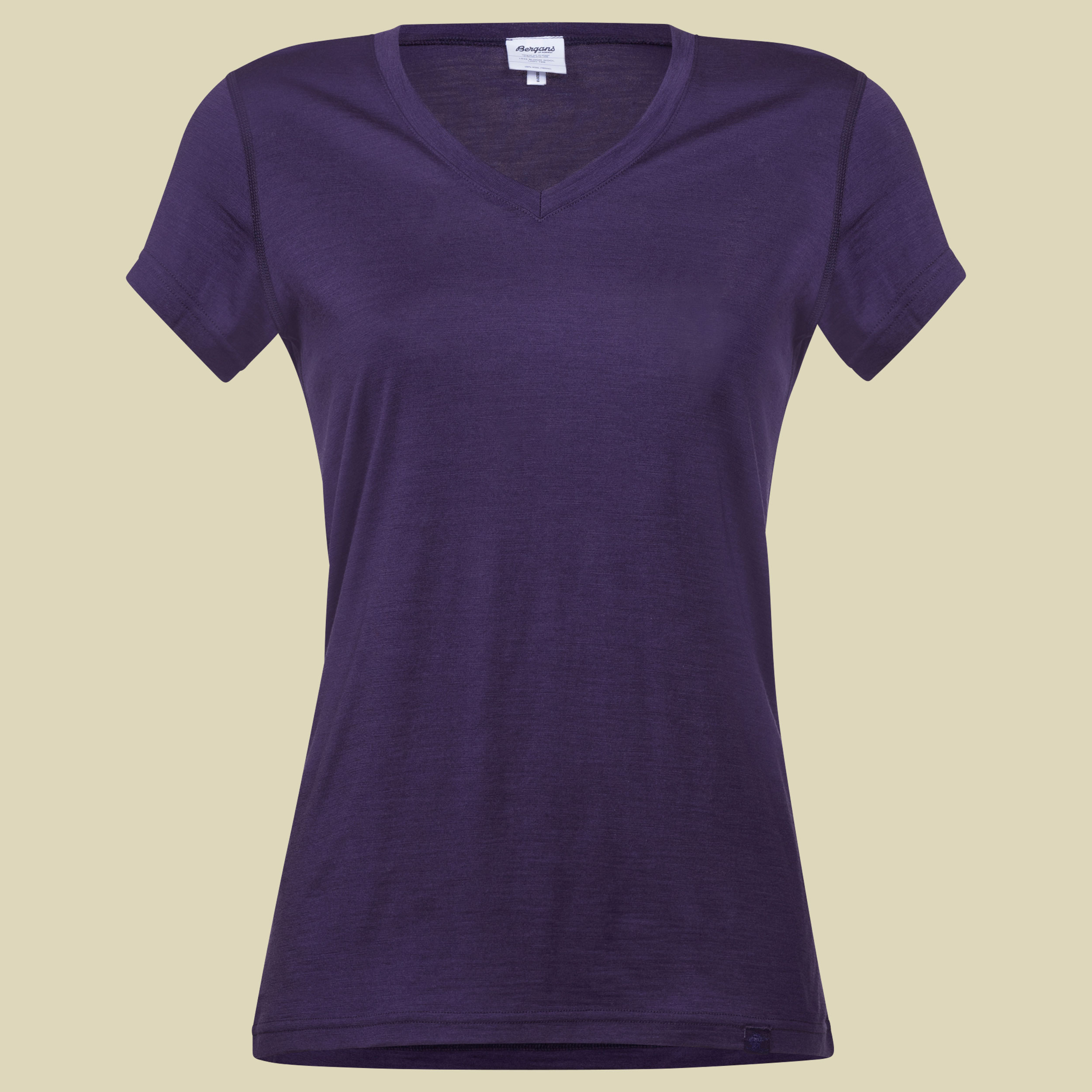 Bloom Wool Lady Tee Größe XS Farbe navy melange