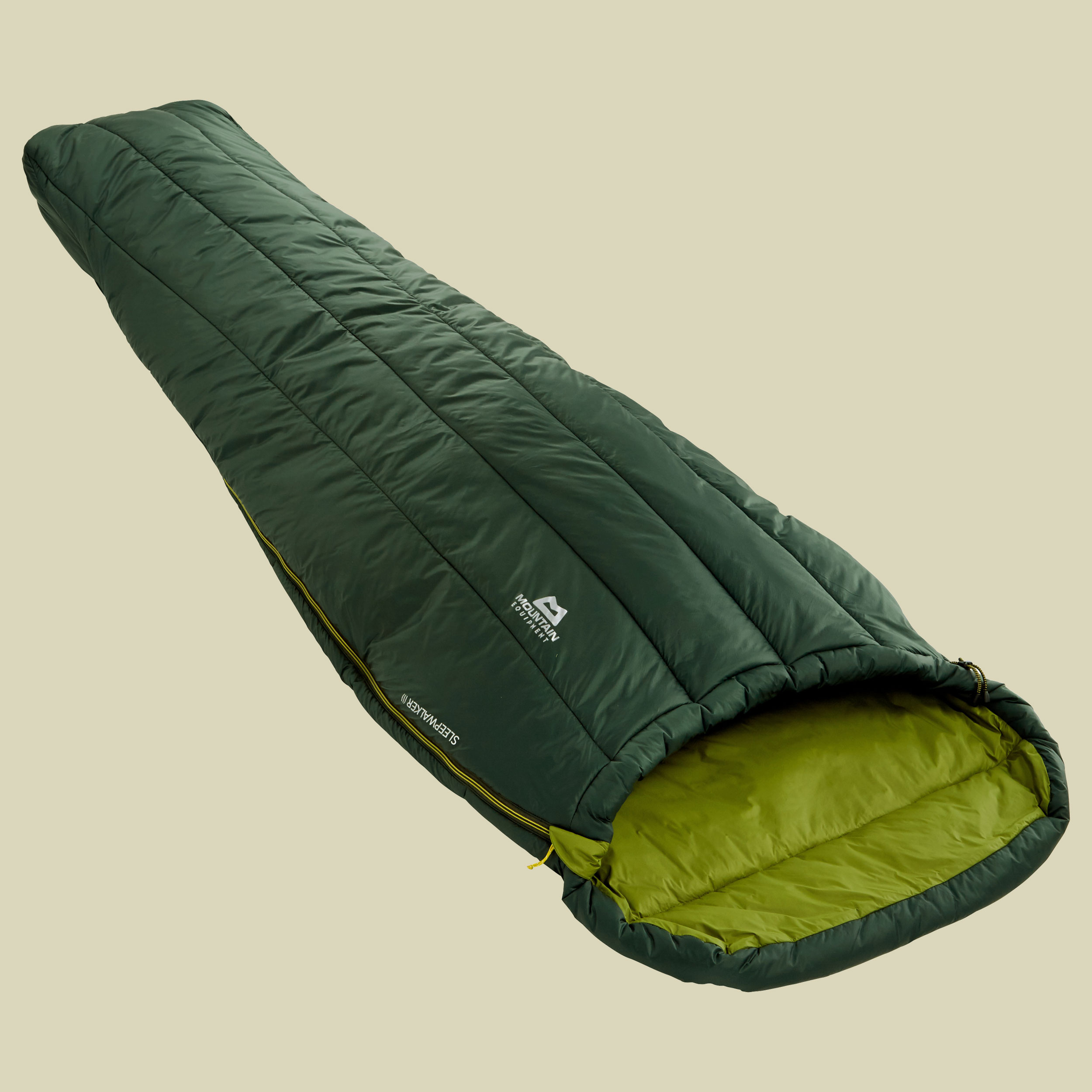 Sleepwalker III  bis Körpergröße Schlafsack 185 cm cm Farbe: pinegrove / cedar, Reißverschluss Schlafsack links