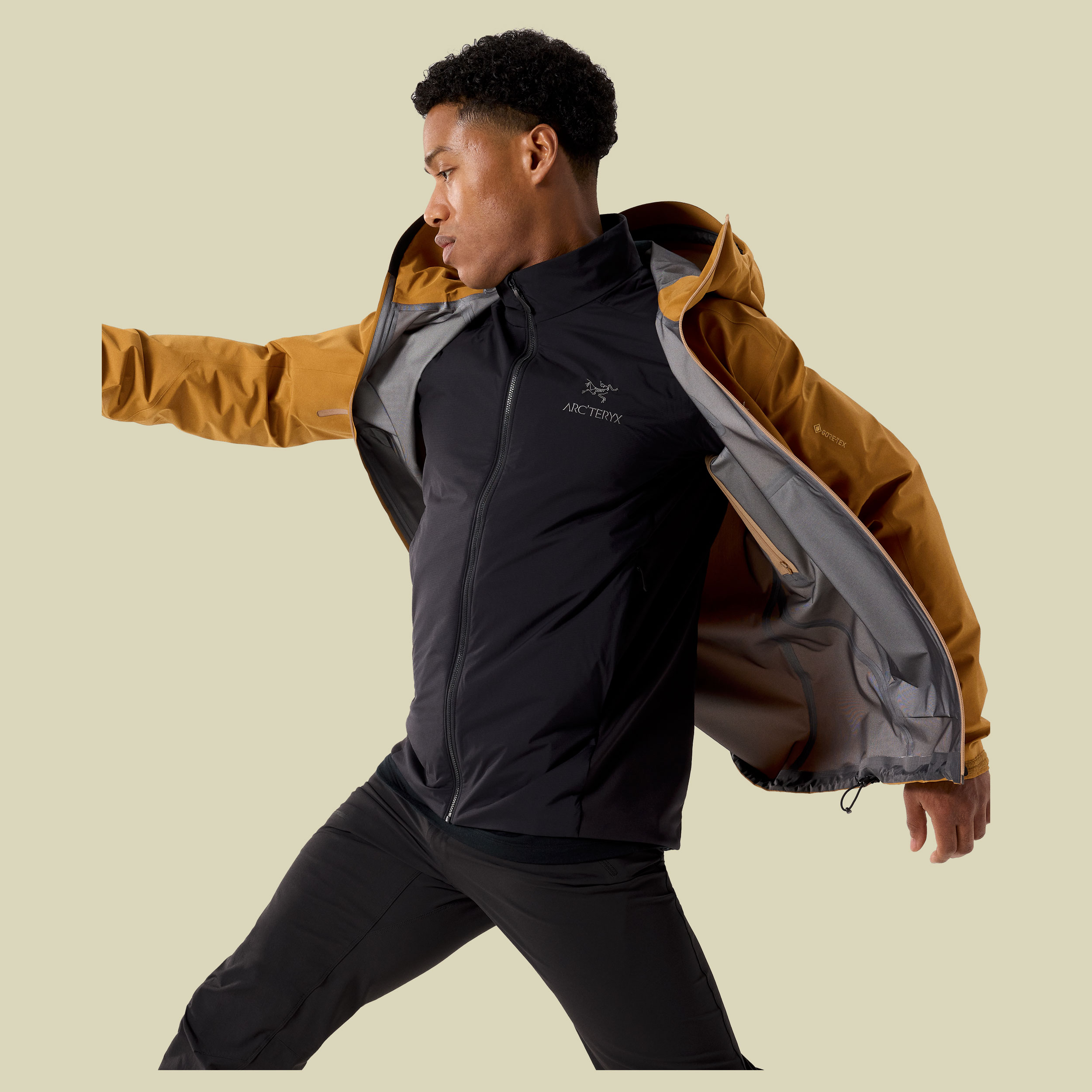 Beta LT Jacket Men gelb L - yukon