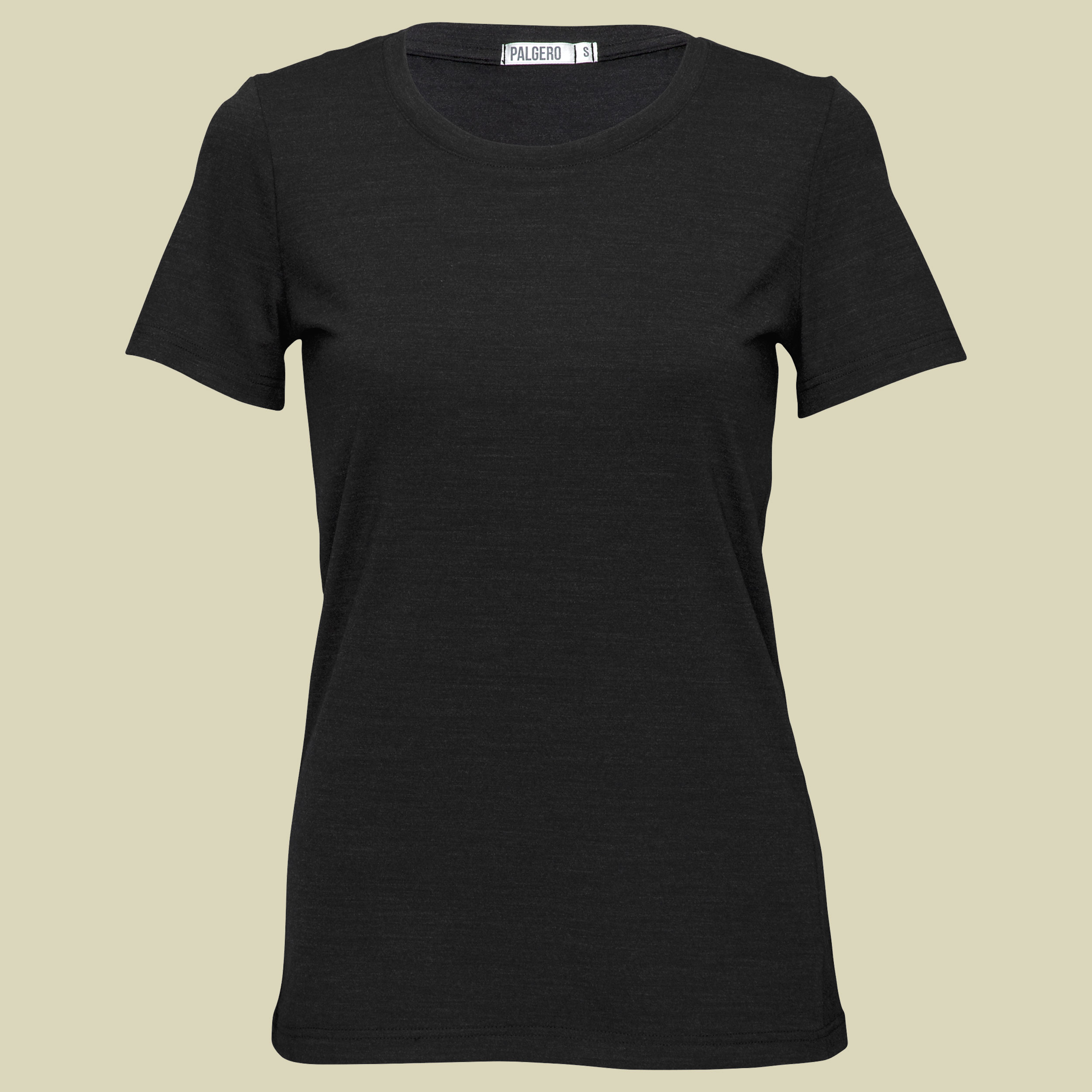 Birta Merino Kurzarm Women Größe S Farbe anthrazit meliert