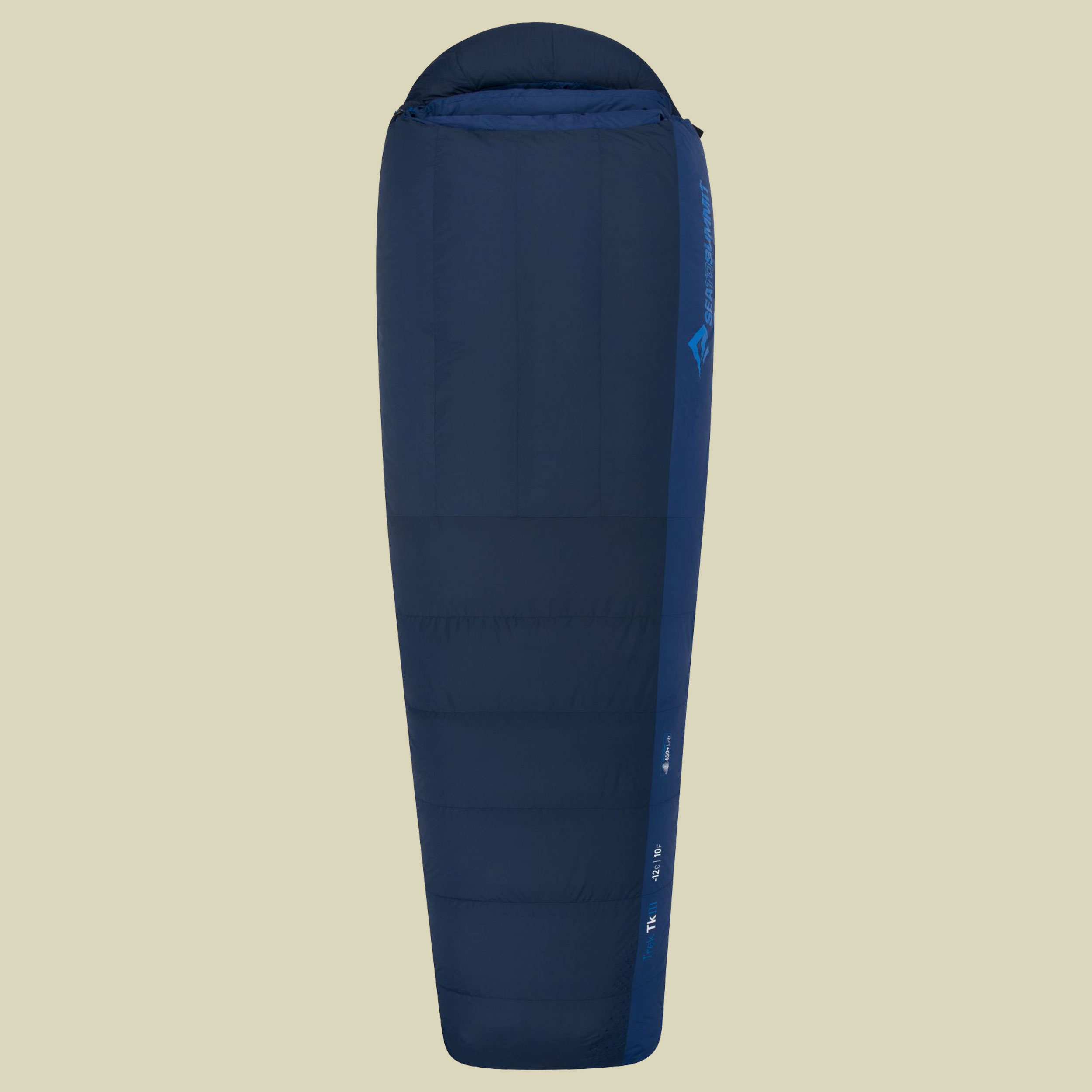 Trek-TKIII bis Körpergröße 183 cm Farbe navy/denim, Reißverschluss links