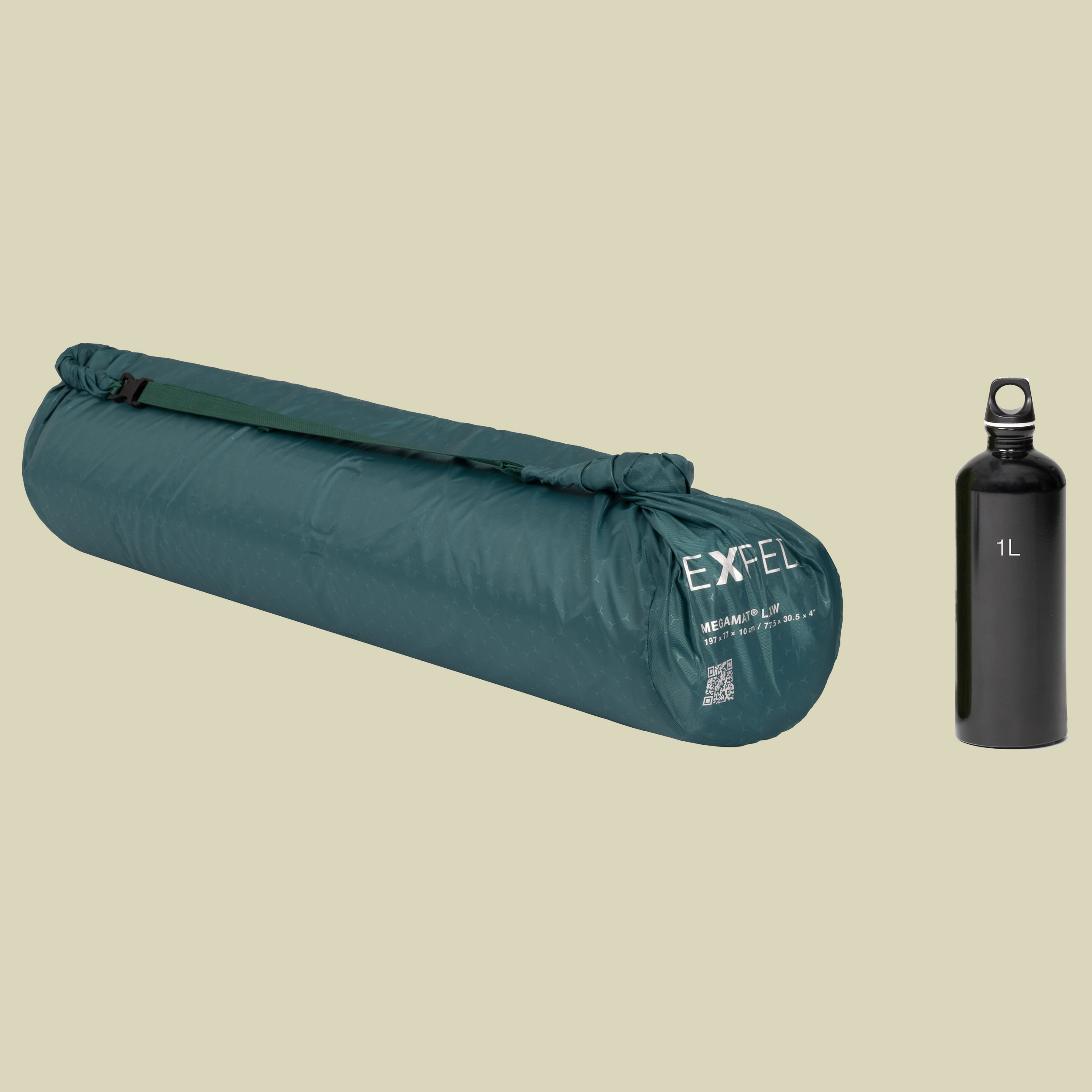 MegaMat 197 x 77 cm (LXW) grün - cypress