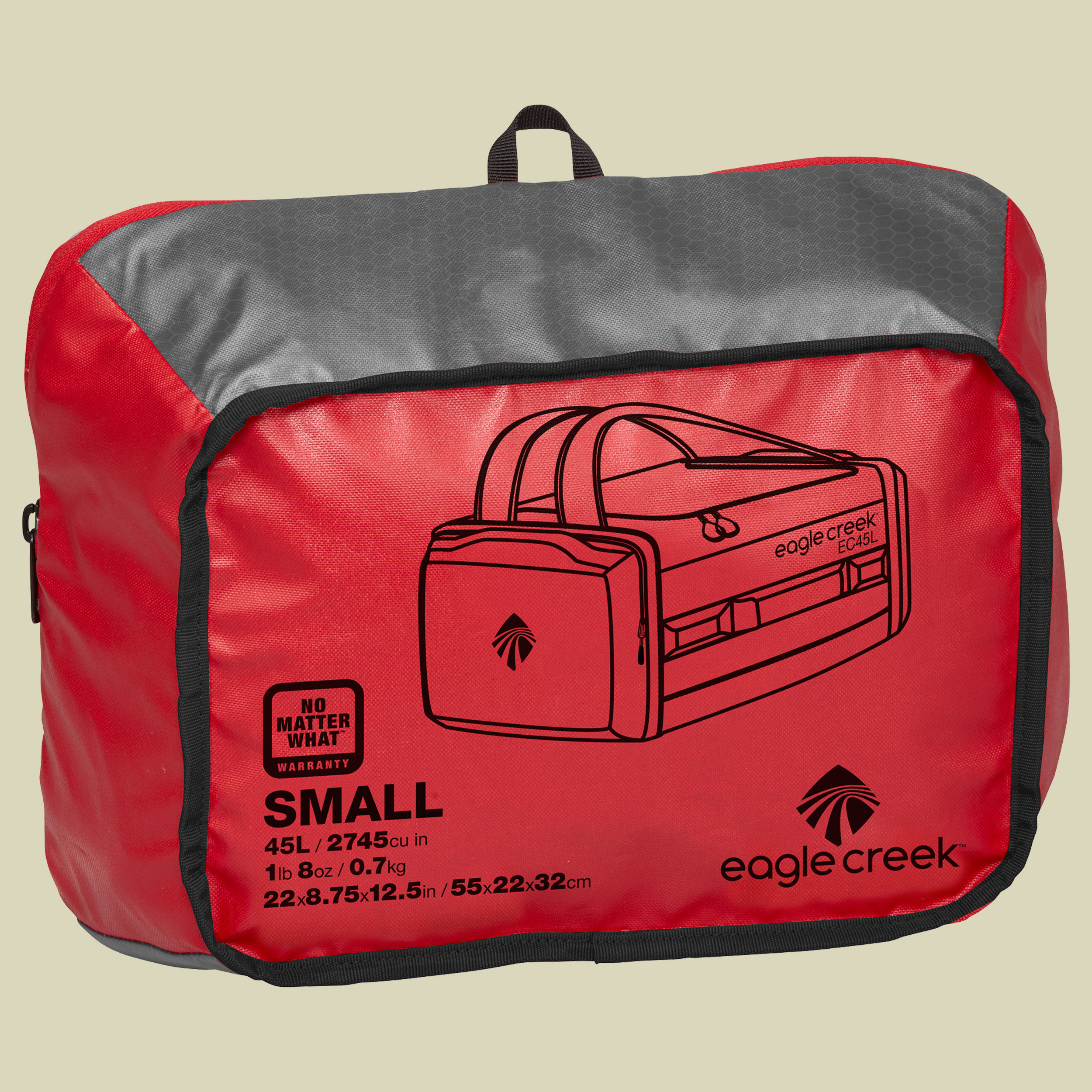 Cargo Hauler Duffel Volumen 45 Farbe cherry/grey