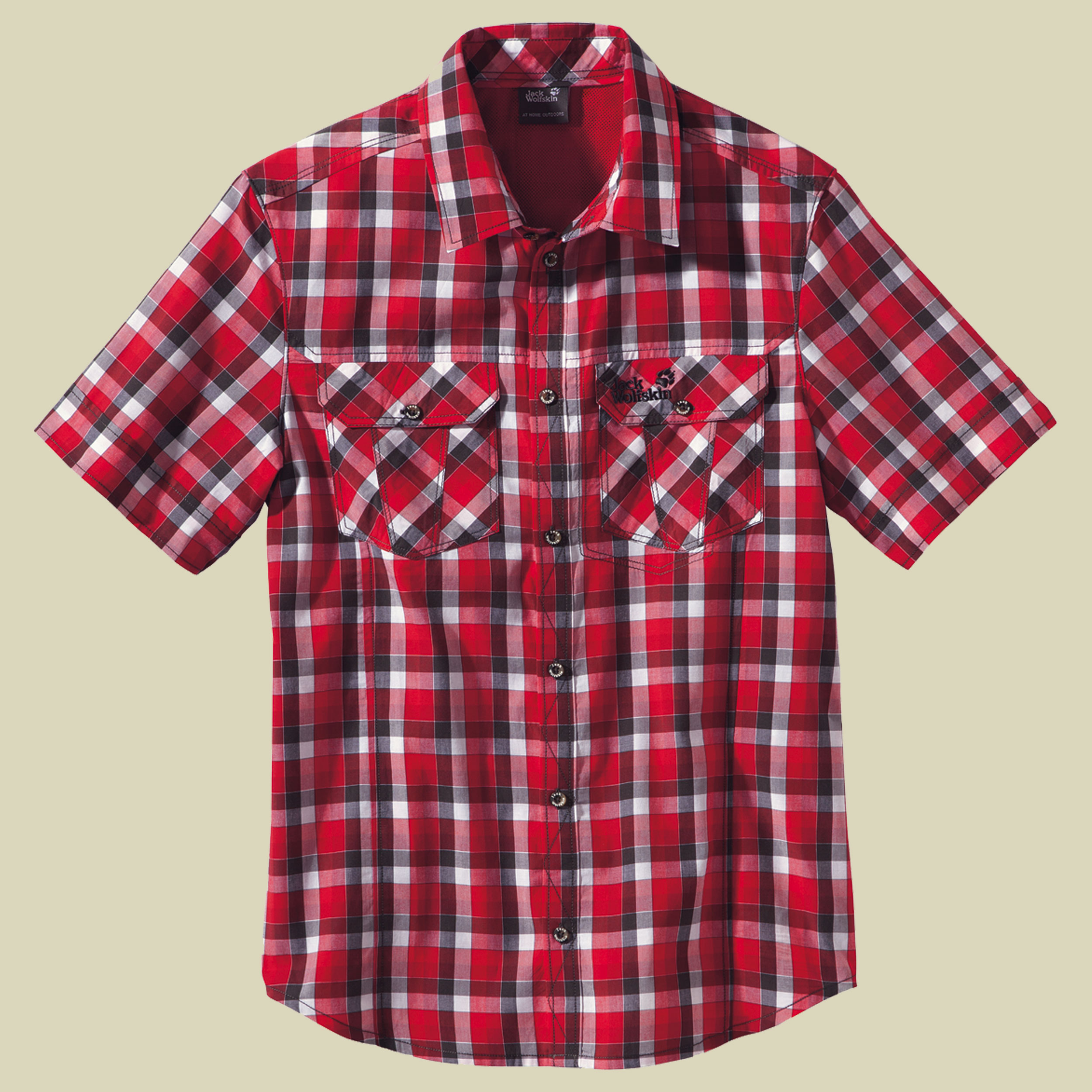 Faro Shirt Men Größe S Farbe indian red checks