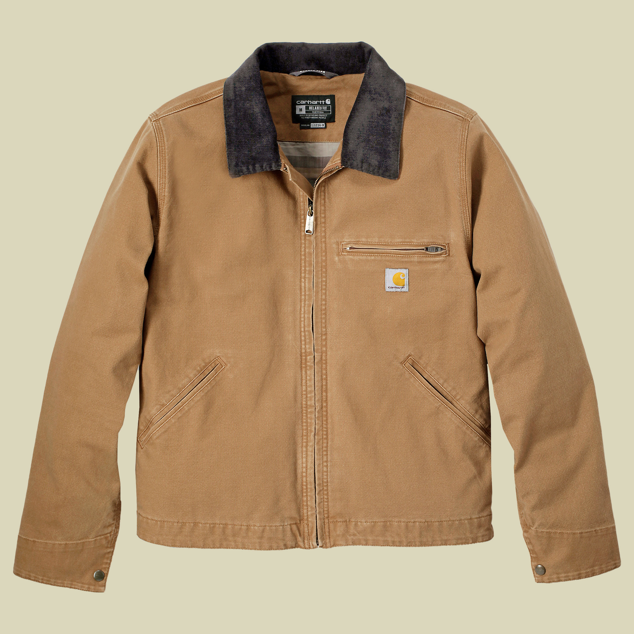 Relaxed Fit Duck Detroit Jacket Men XL braun - carhartt brown