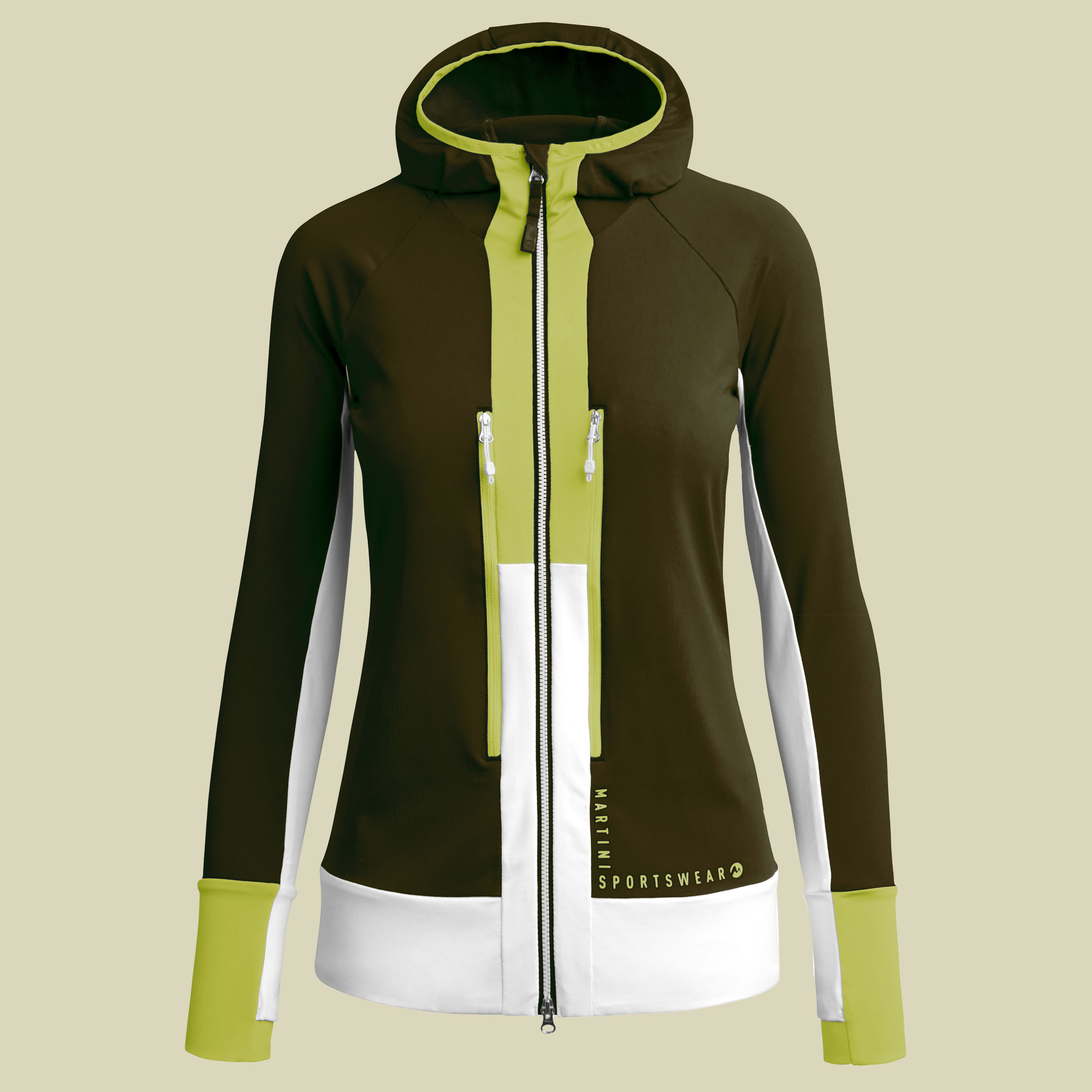 Cheer Women Größe XL Farbe olive/white/wild lime