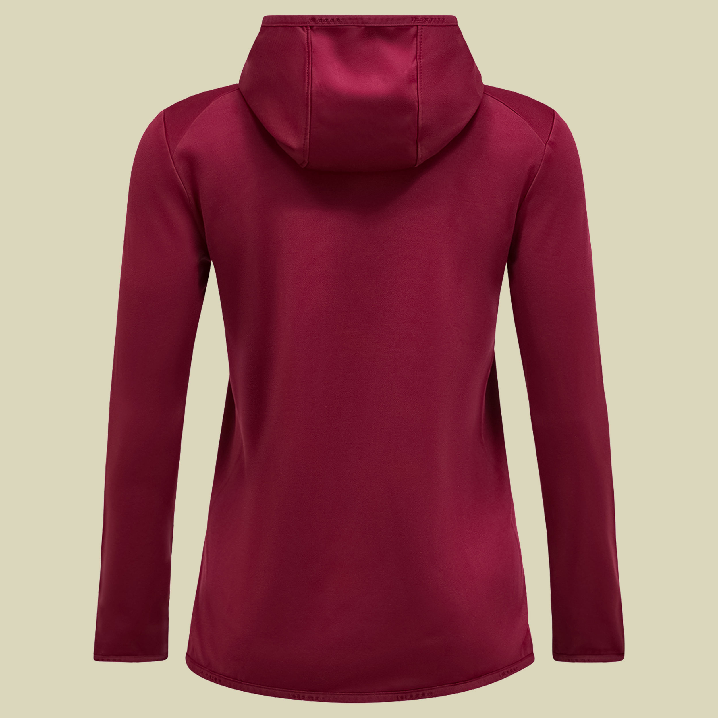 Light Zip Hood Women rot XL - Farbe vertical zenith