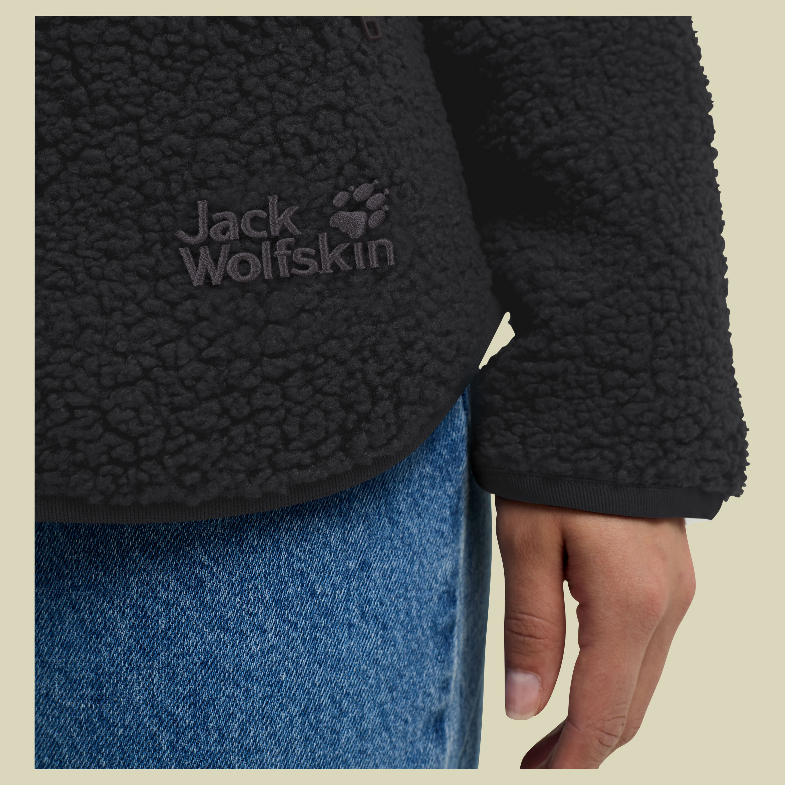 High Curl Jacket Women schwarz XXL - black