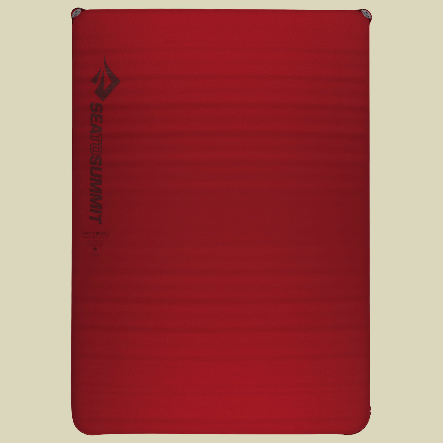 Comfort Plus S.I. Mat Größe double wide Farbe crimson,Liegefläche 183 x 128 cm