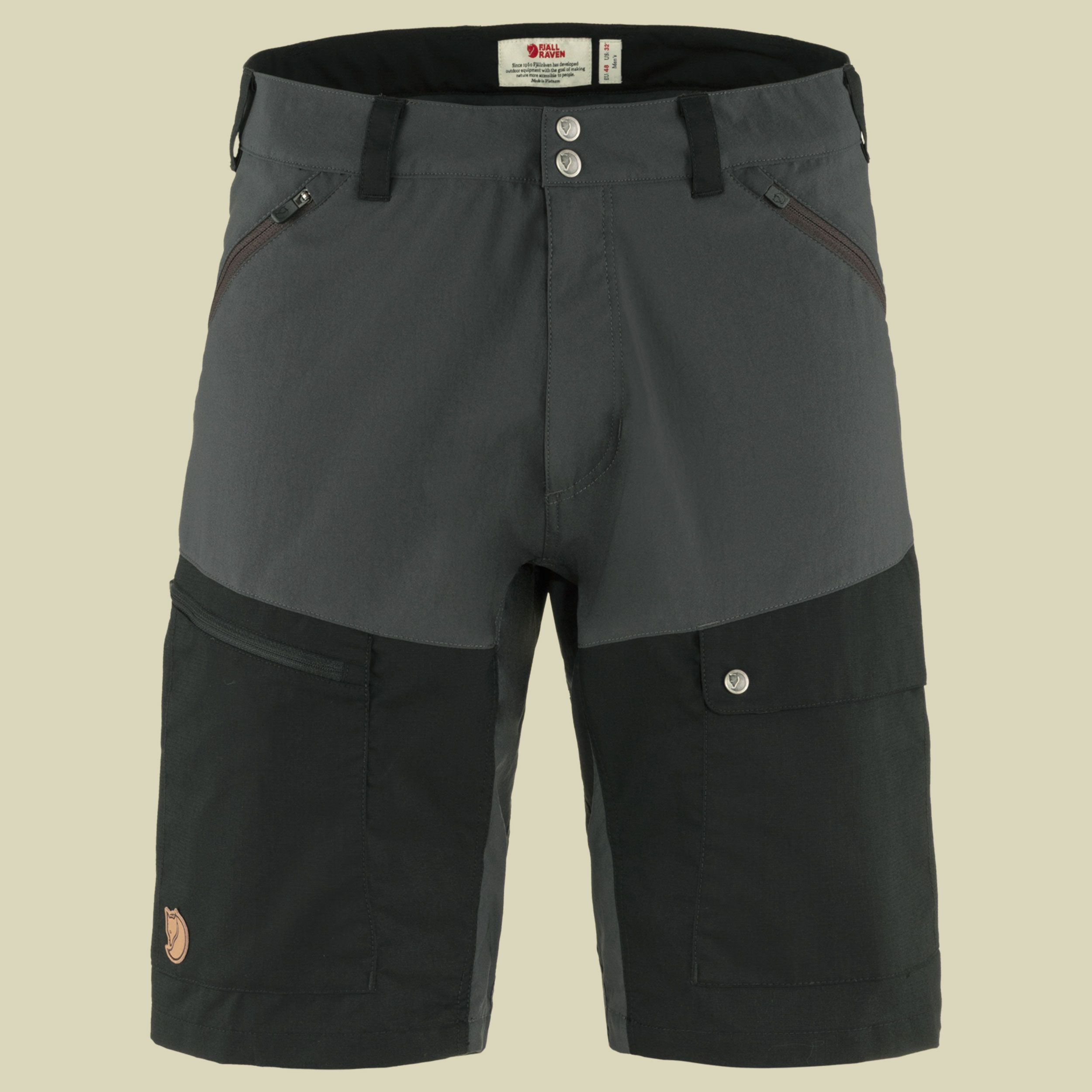 Abisko Midsummer Shorts Men Größe 48 Farbe dark grey/black