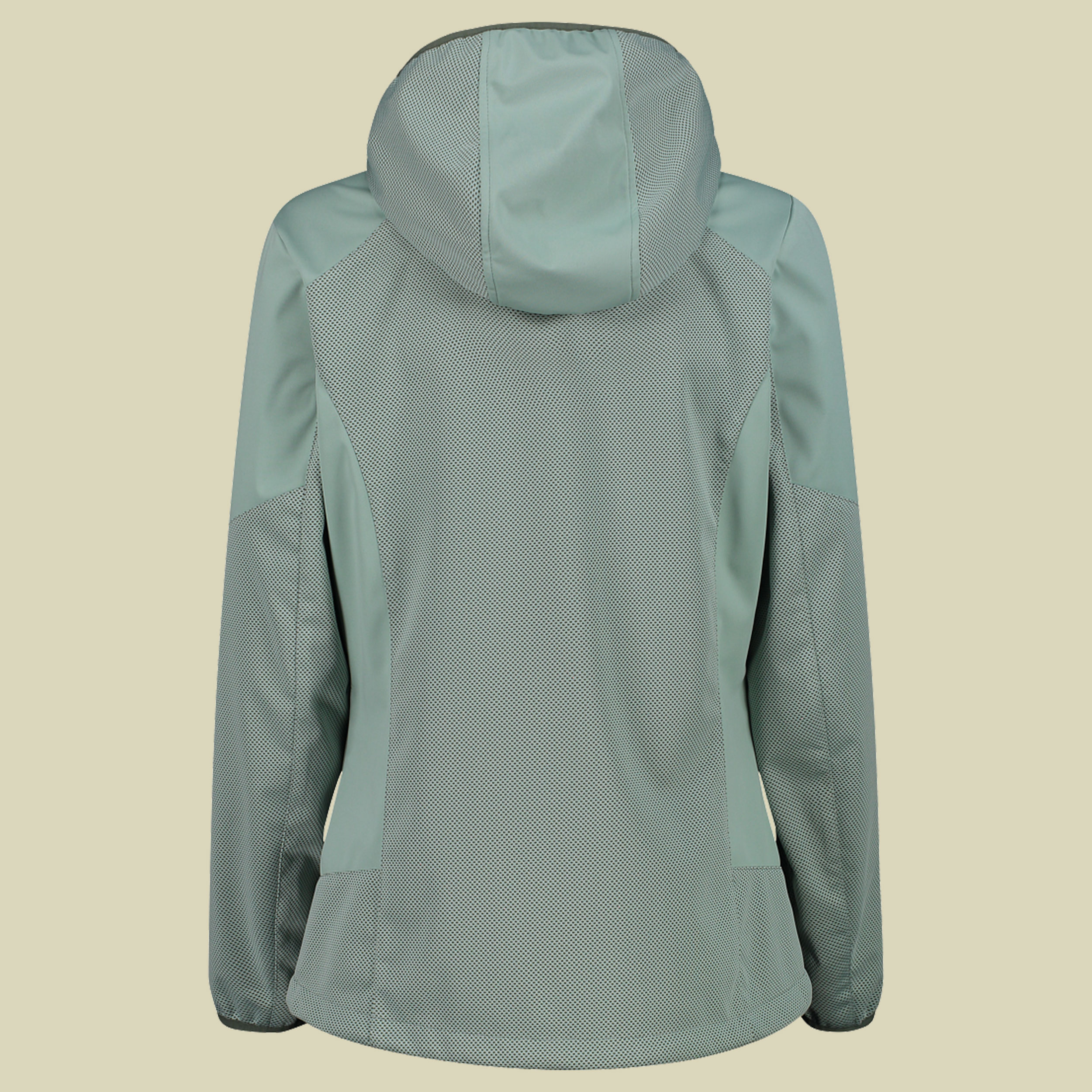 Woman Jacket Zip Hood 34A5246 46 grün - E421 jade