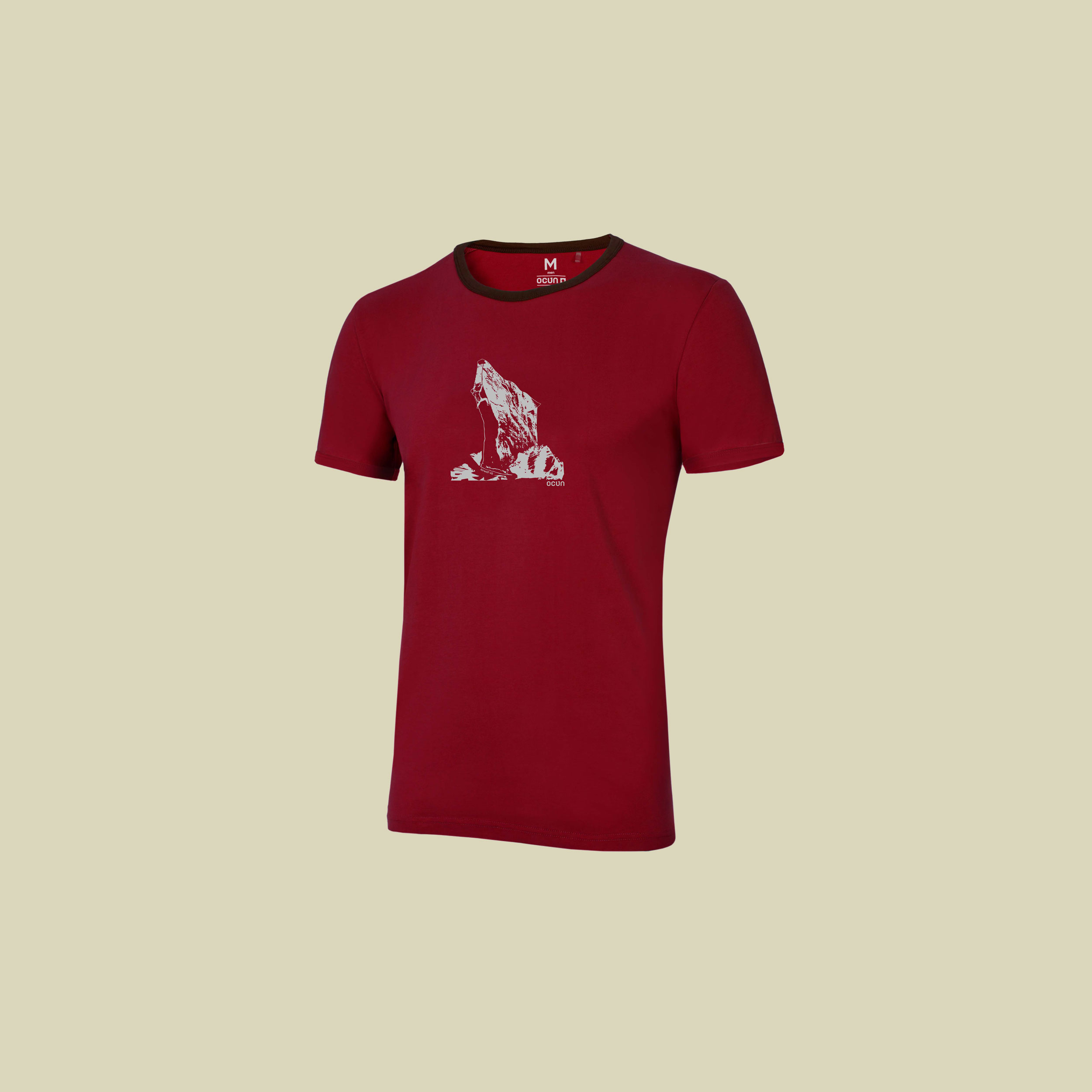 Classic T Organic Men M rot - Airwolf wine syrah