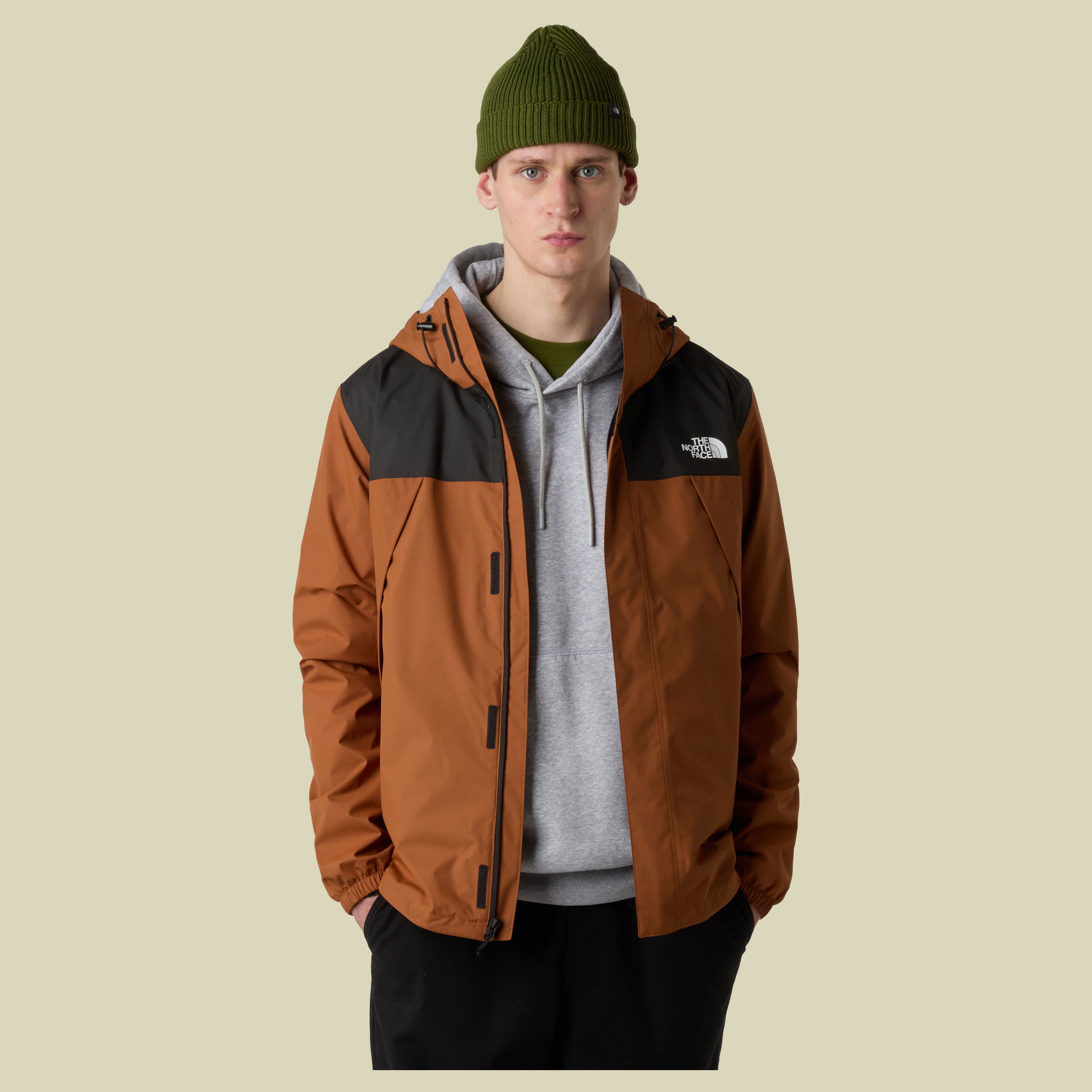 Antora Jacket Men braun II XL - burnt umber/TNF black
