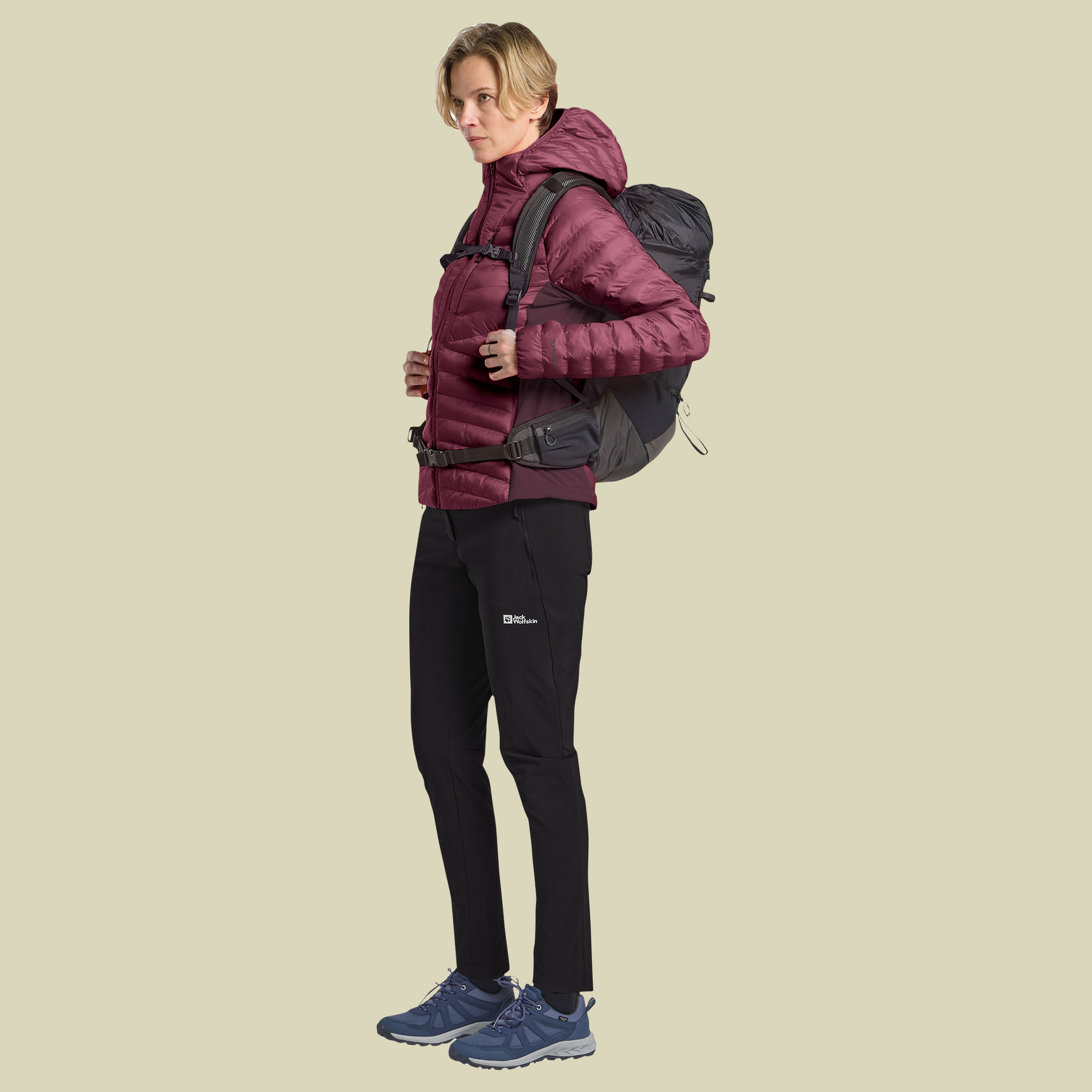 Routeburn Pro Ins Jacket Women pink XXL - raisin