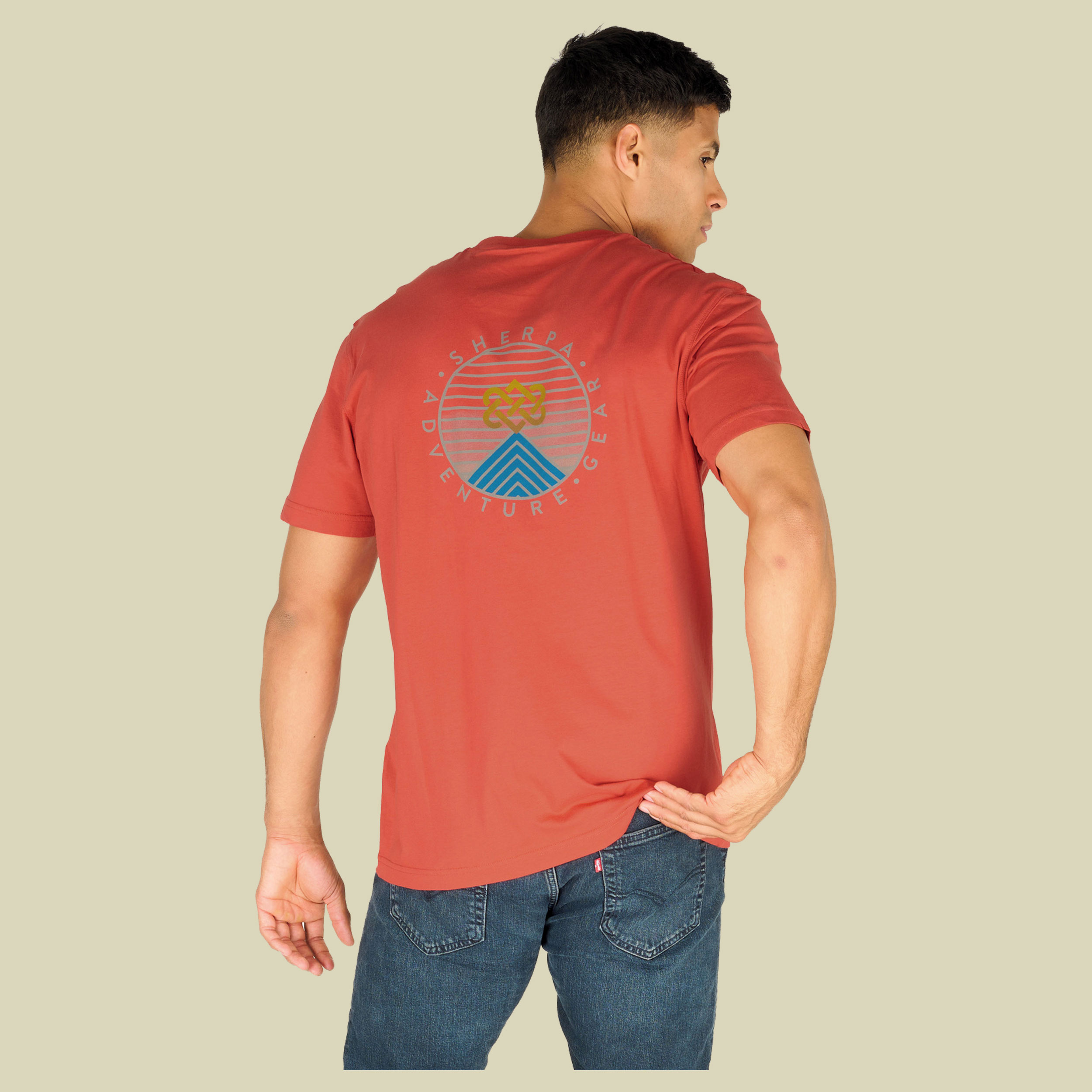 Summit Tee Men Größe XL Farbe chilli
