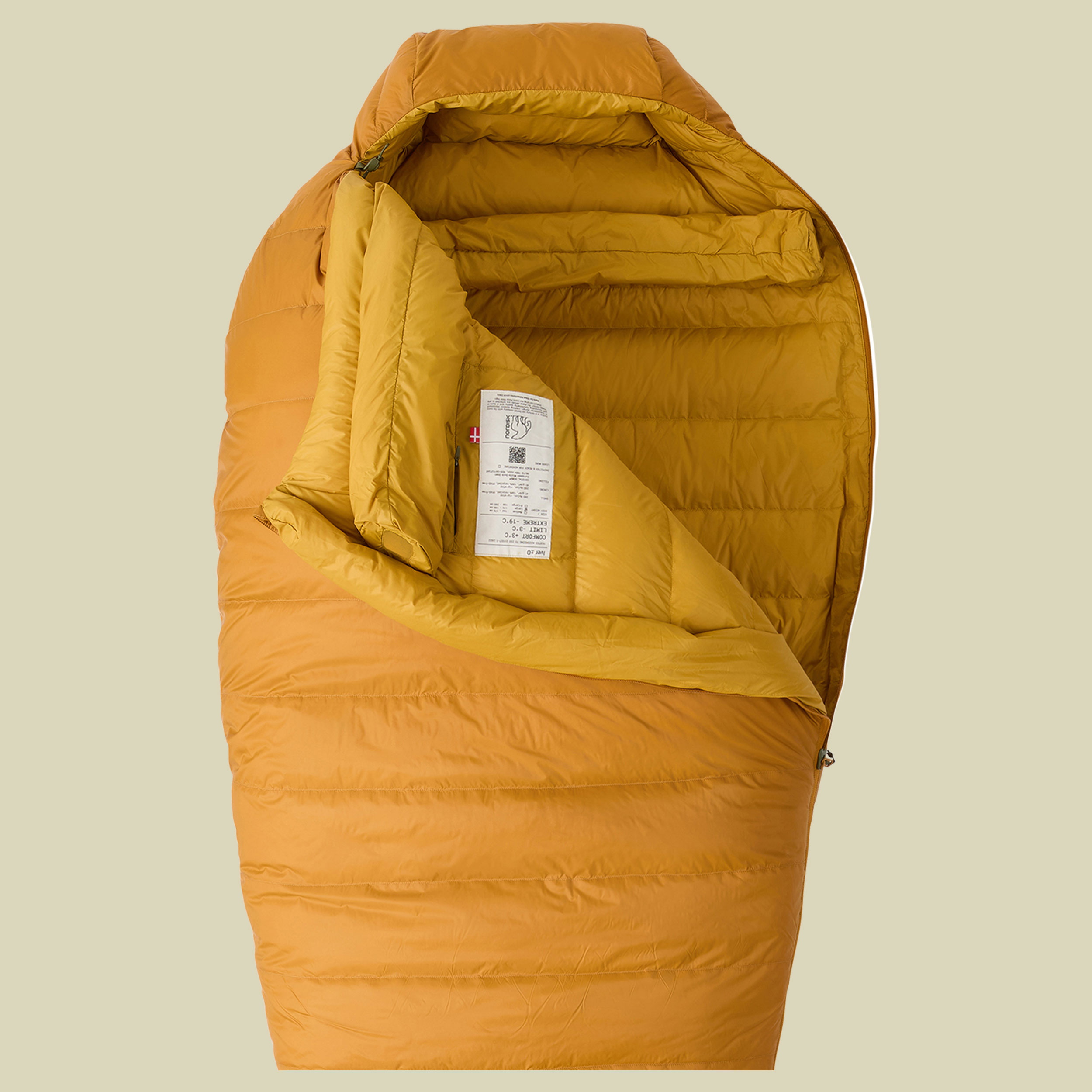 Iver ±0° Mummy Sleeping Bag 205 cm (XL) links - buckthorn brown