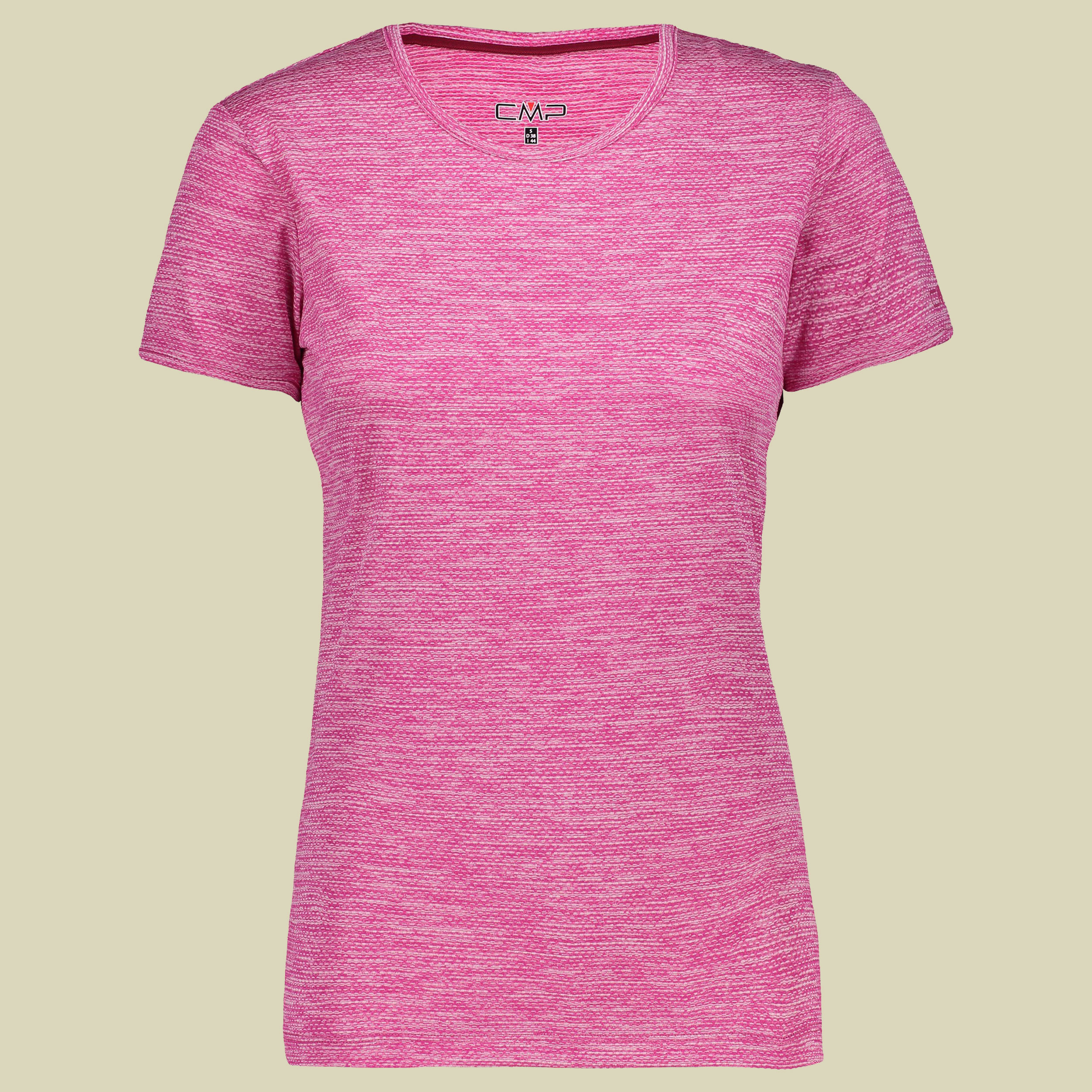 Woman T-Shirt Melange 39T6506 Größe 44 Farbe H834 geraneo melange