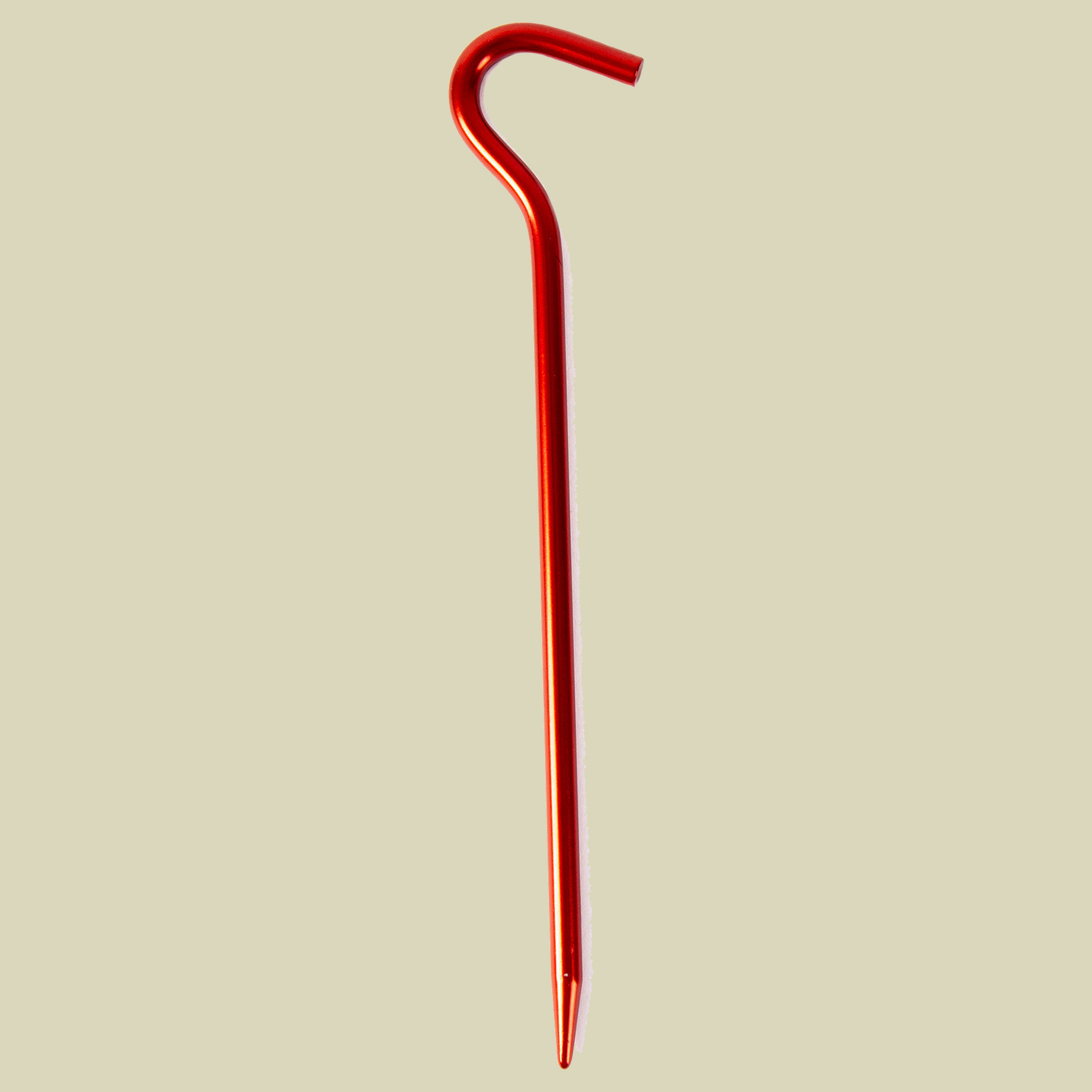 Zelthering tent peg basic 19 cm  Länge 19 cm Farbe rot