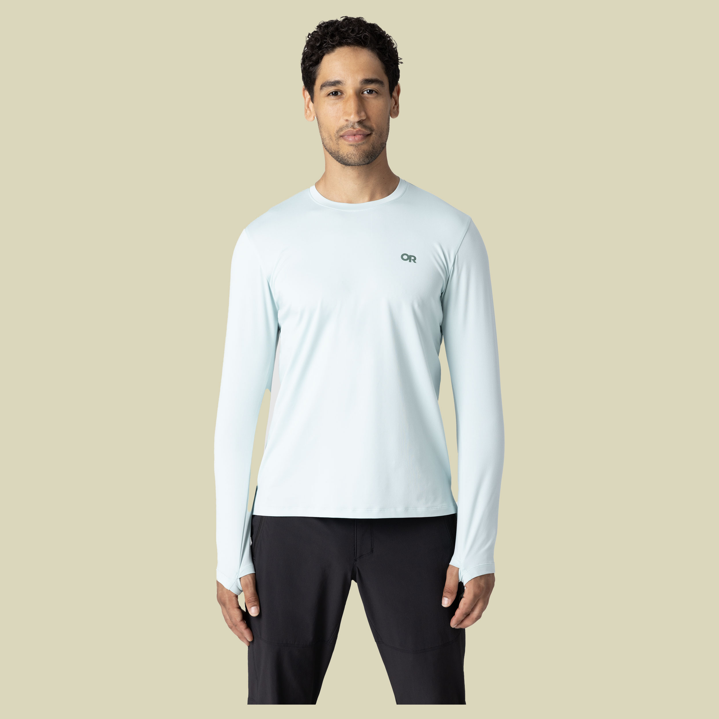 Men`s ActiveIce Spectrum Sun Long Sleeve Tee XL blau - tidal