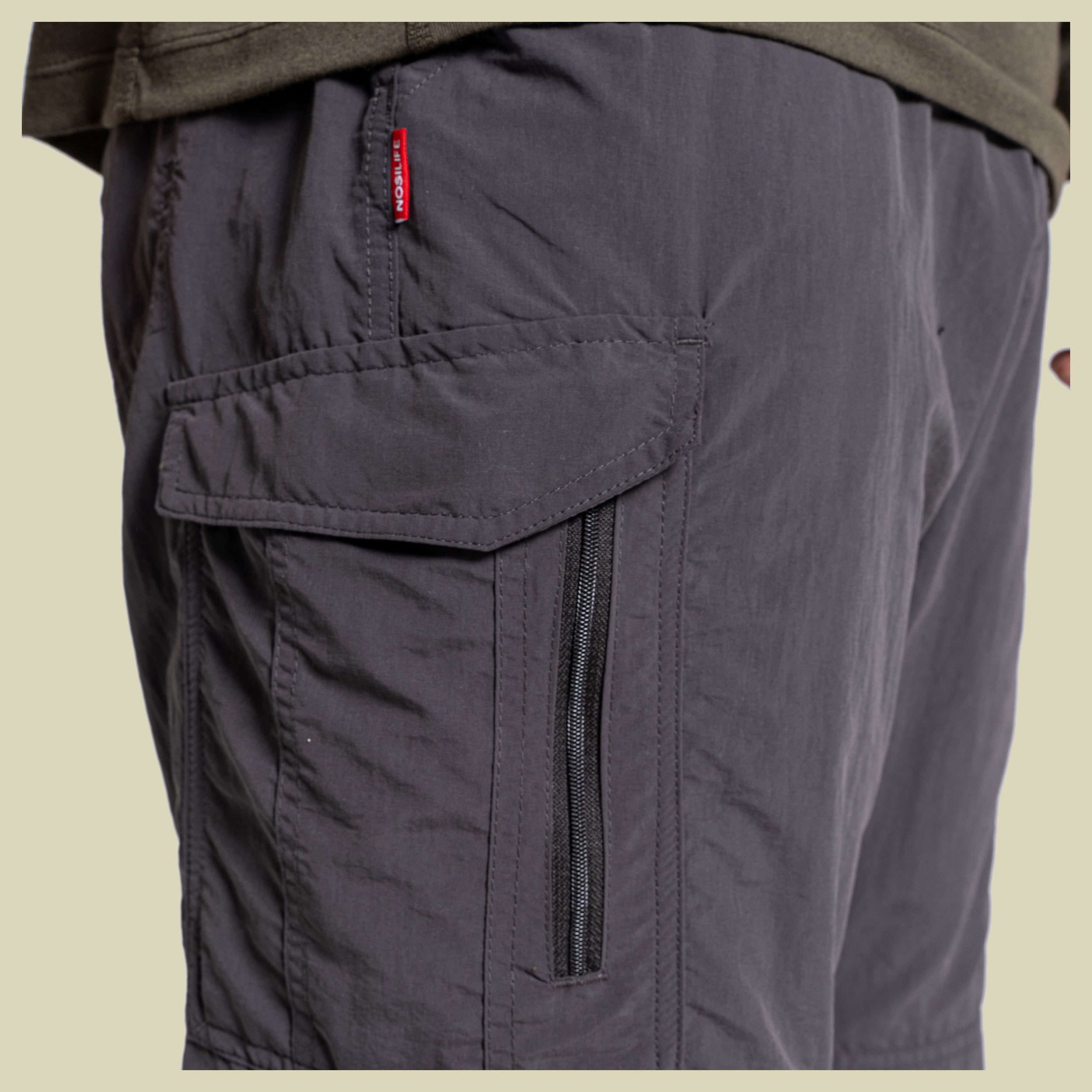 NosiLife Cargo Trousers Men Größe 102 (52 long) Farbe black pepper
