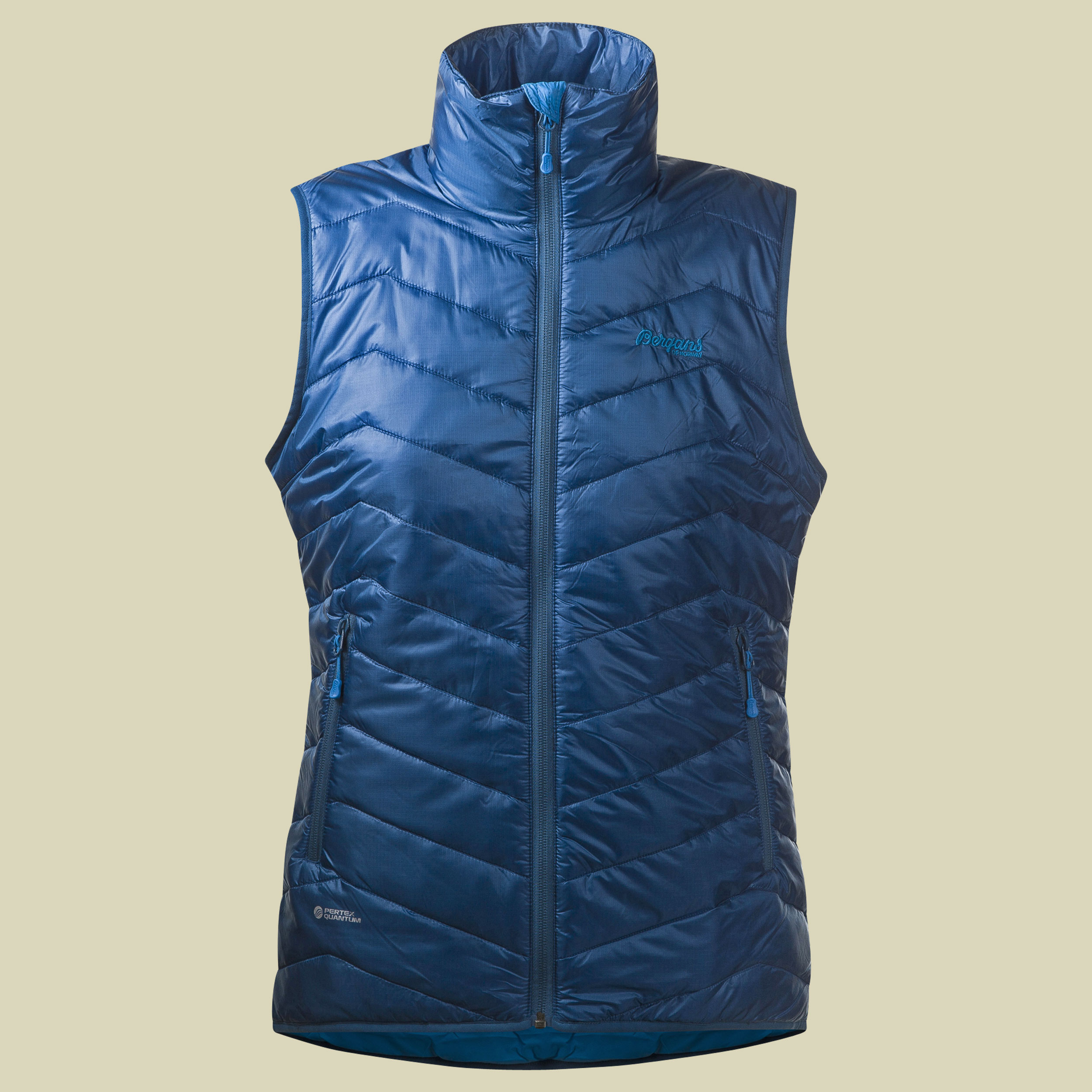 Valdres Light Insulated Lady Vest Größe S Farbe Dusty Blue/Dark Tulip Pink