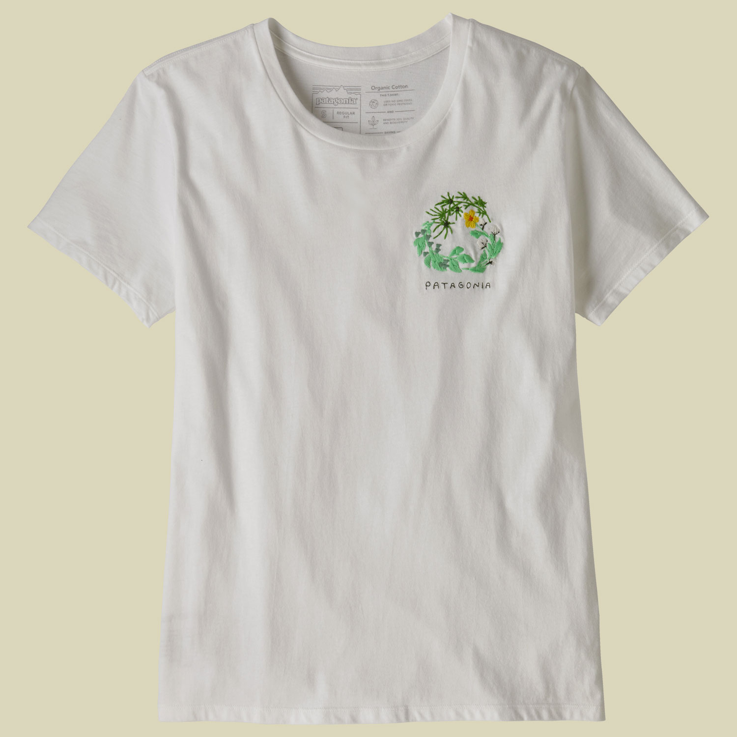 Fiber Activist Organic Crew T-Shirt Women Größe M  Farbe white