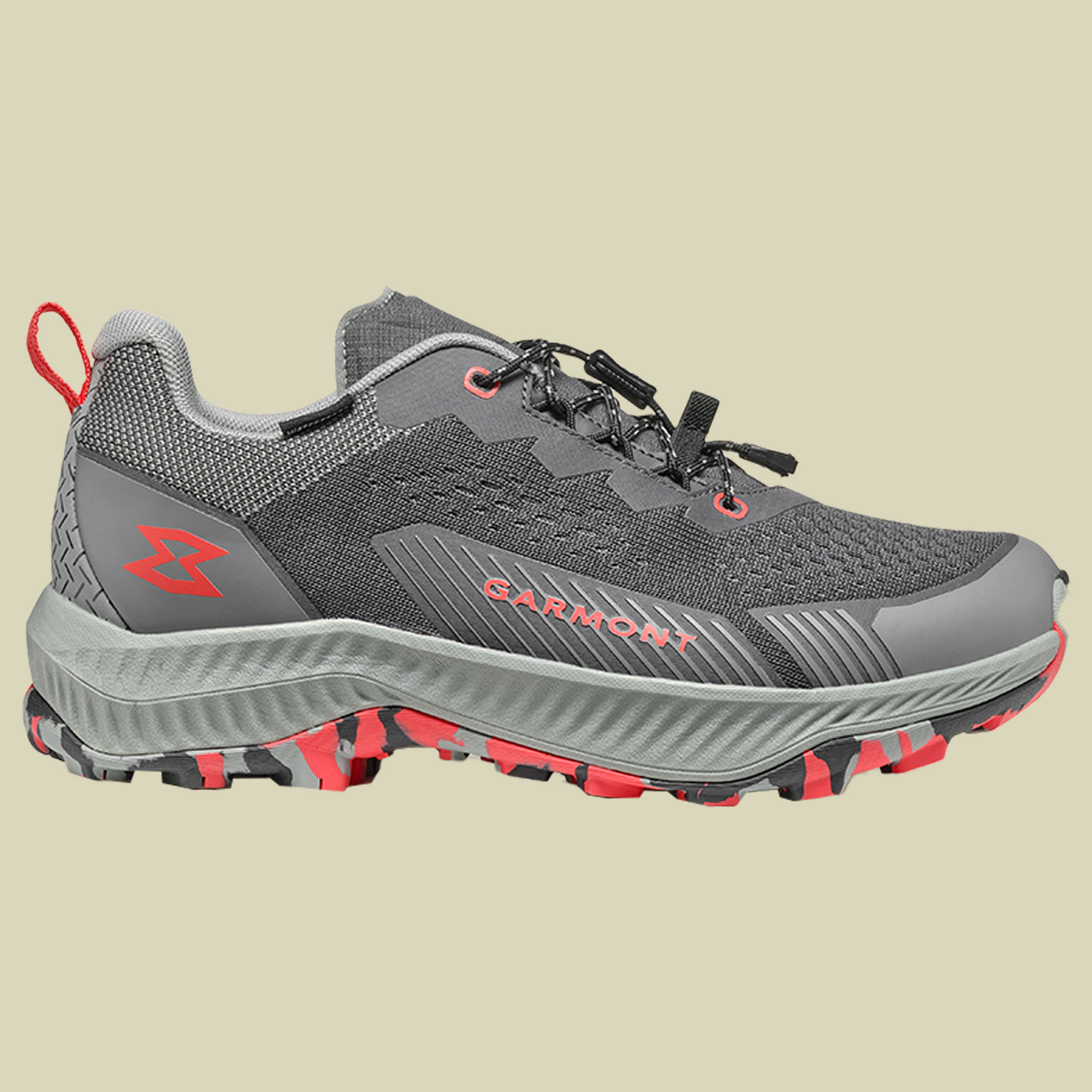 9.81 Pulse WP Women UK 6 grau - shadow grey/cayenne red