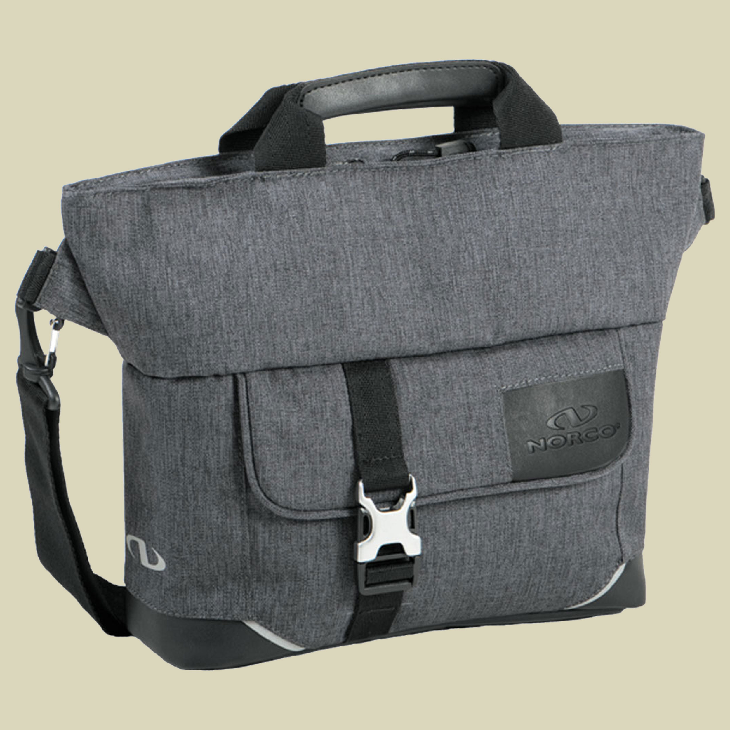 Milford Lenkertasche Volumen 7,5 L Farbe tweed grey
