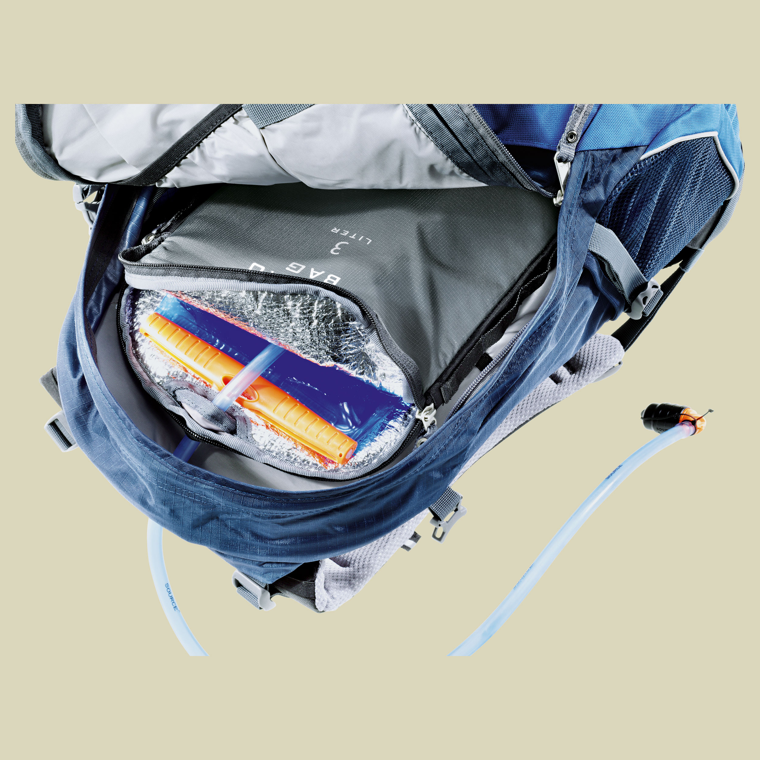 STREAMER Thermo Bag 3.0 / 3960621 Volumn 3 L Farbe granite
