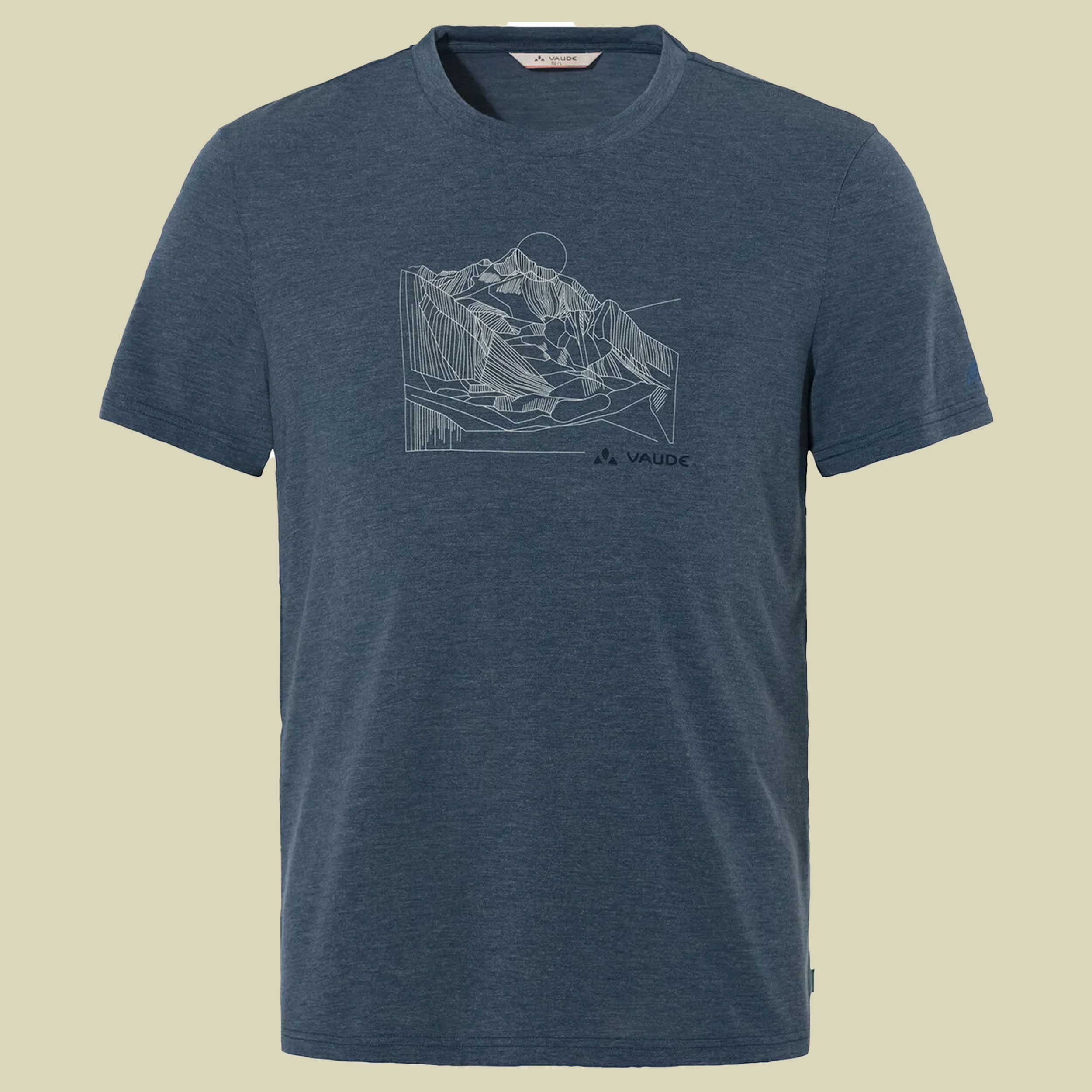 Tekoa T-Shirt III Men M blau - dark sea/dark sea