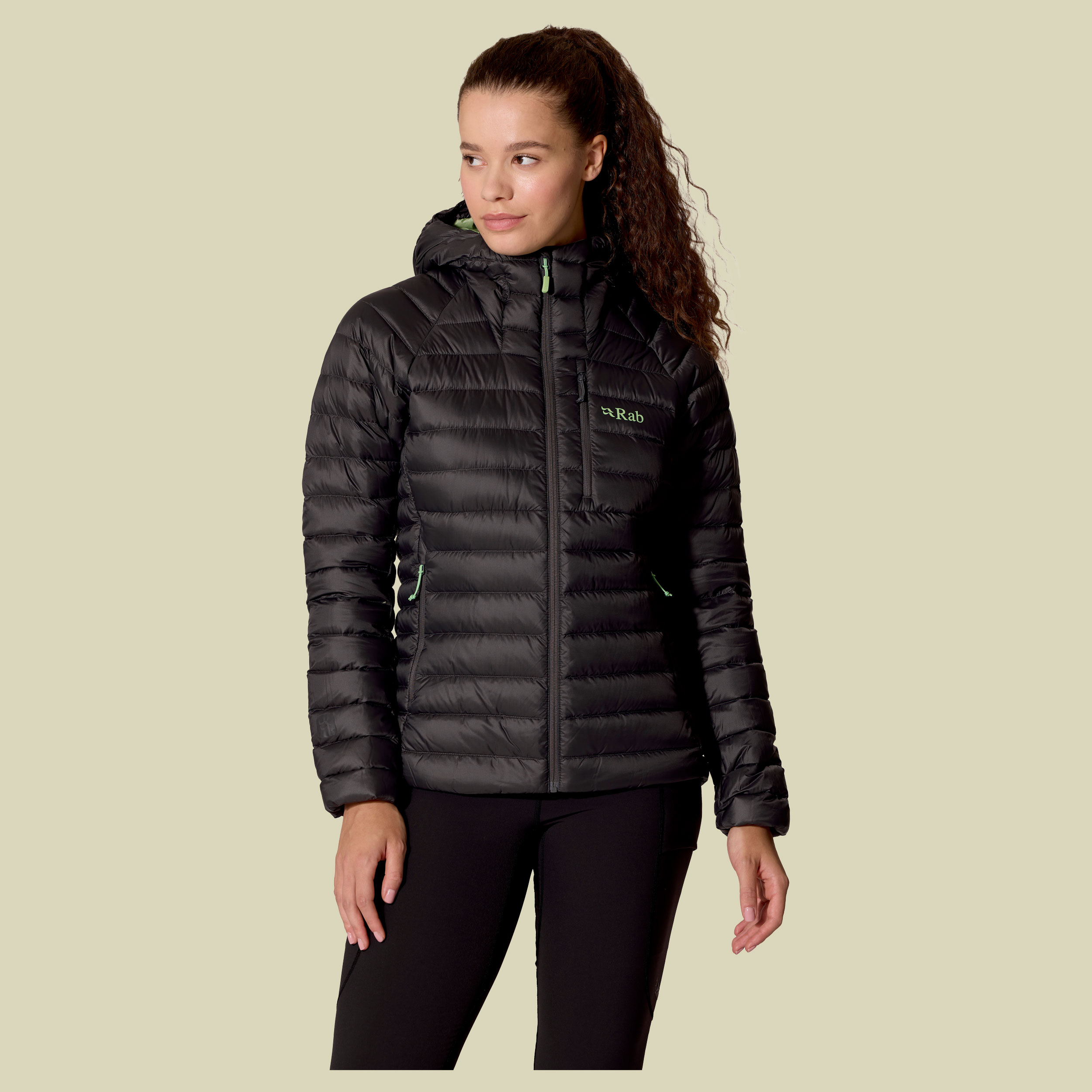 Microlight Alpine Hoody Women 44 (16) grau - graphene