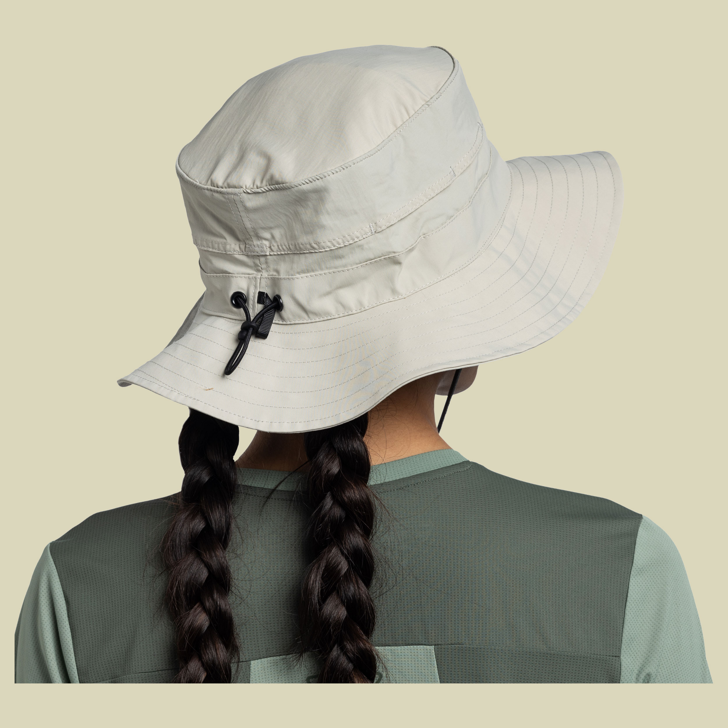 Explore Booney Hat grau S-M - solid light grey