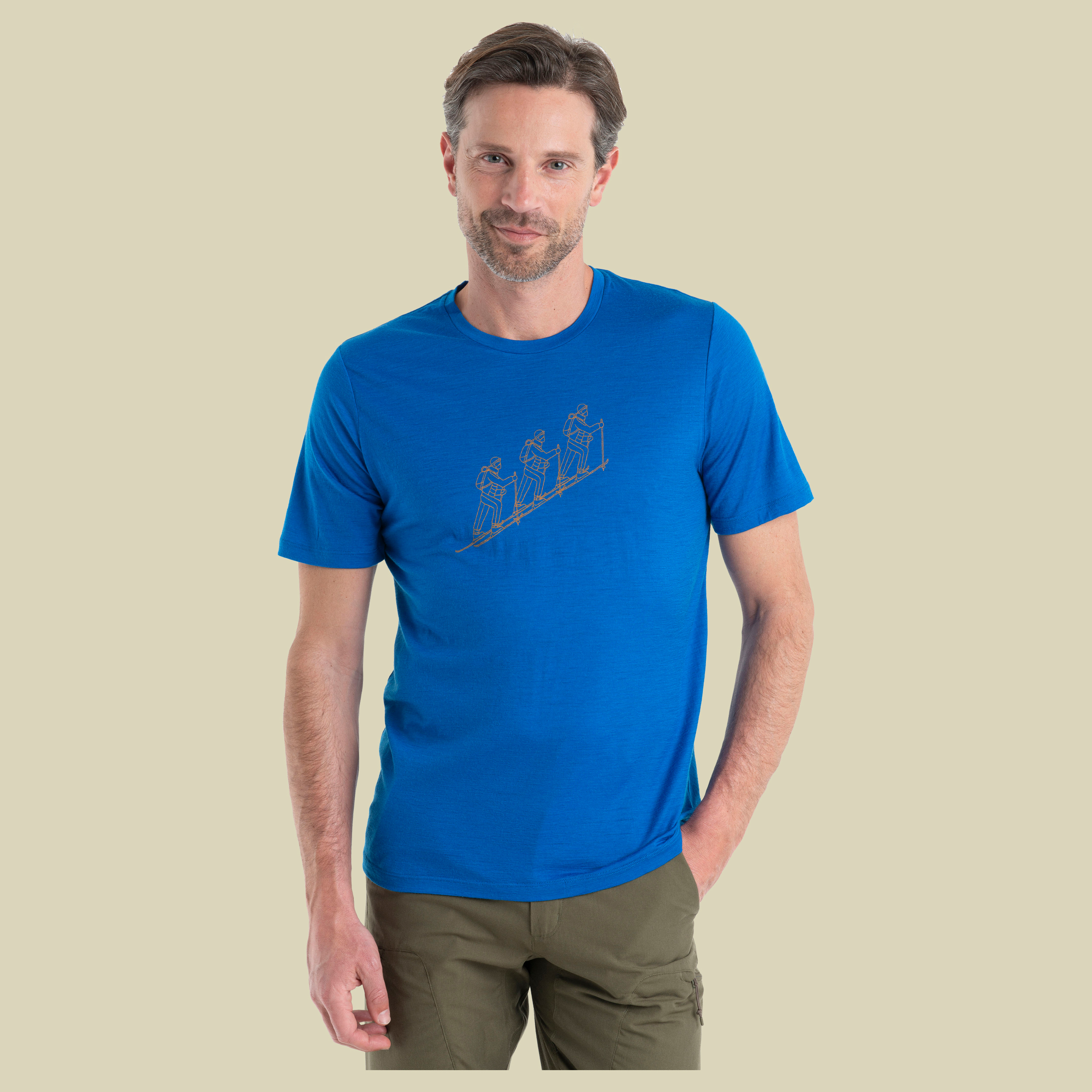 Merino 150 Tech Lite II SS Tee Men Größe XL Farbe lazurite