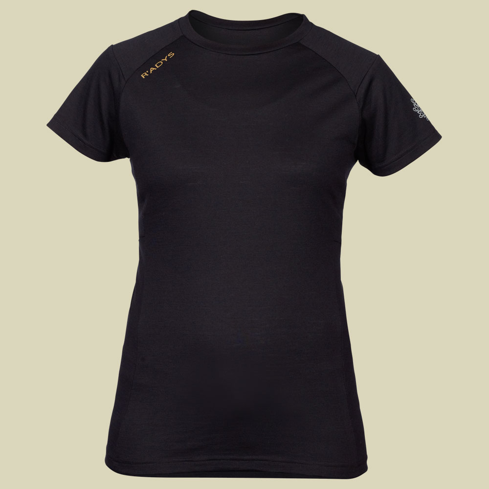 R 18W Merino Underwear T-Shirt women Größe S Farbe black