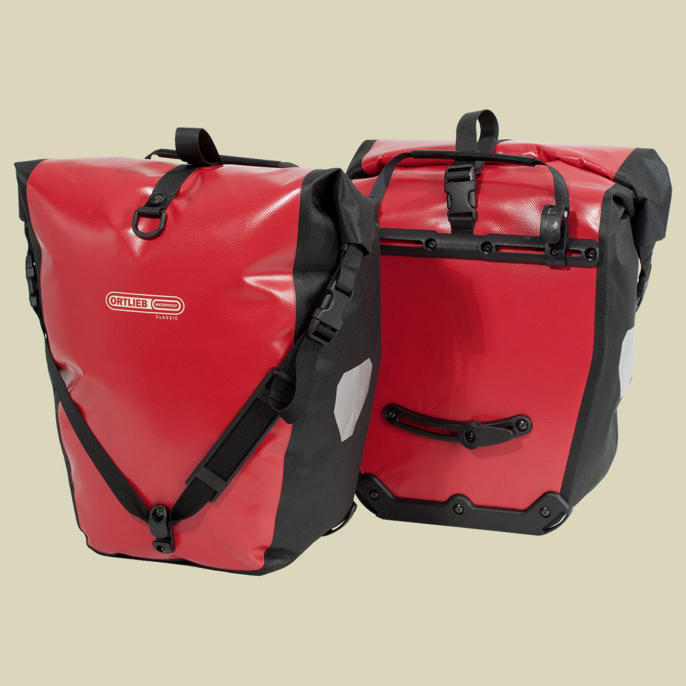 Back-Roller Classic Farbe rot-schwarz