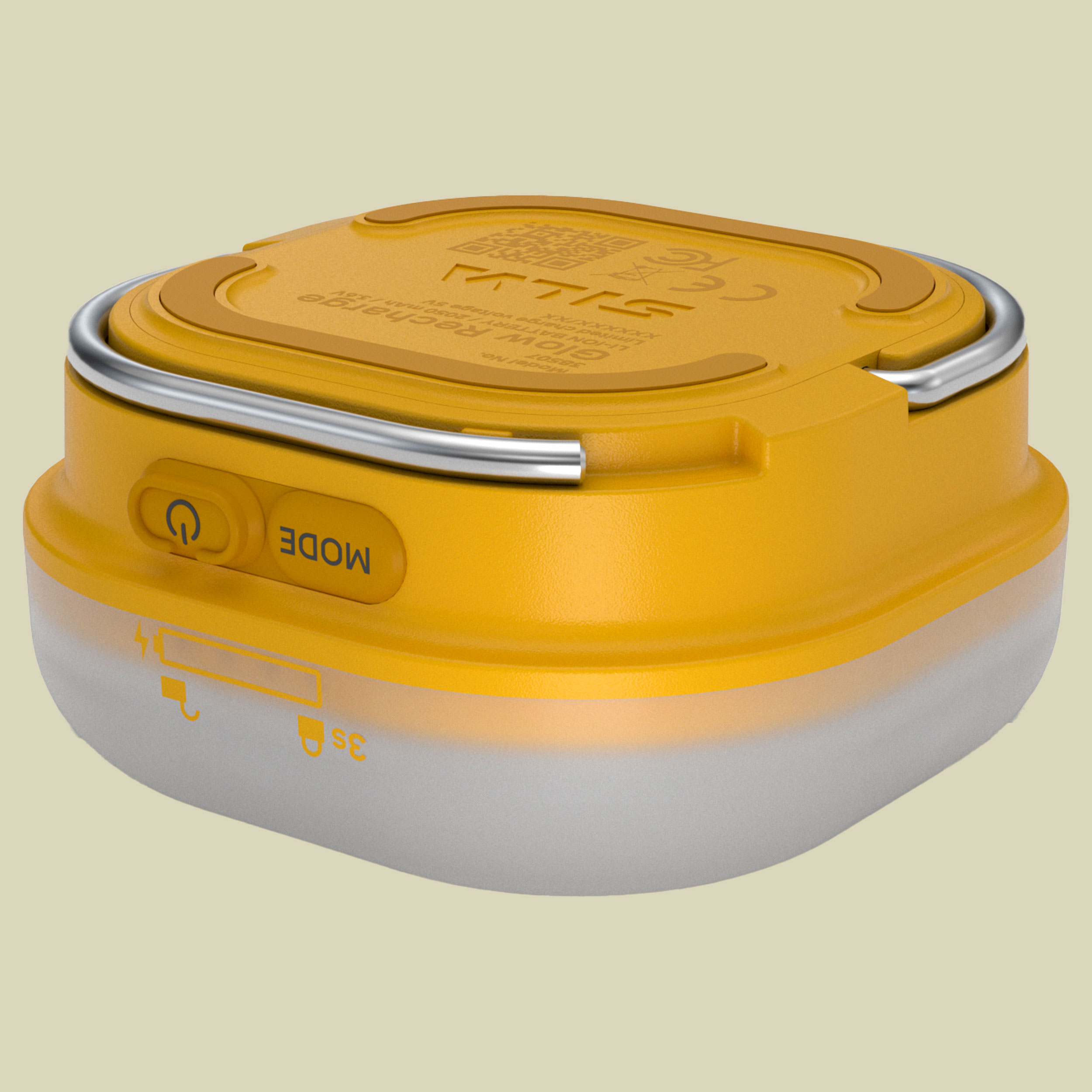 Glow Recharge one size gelb - Farbe yellow