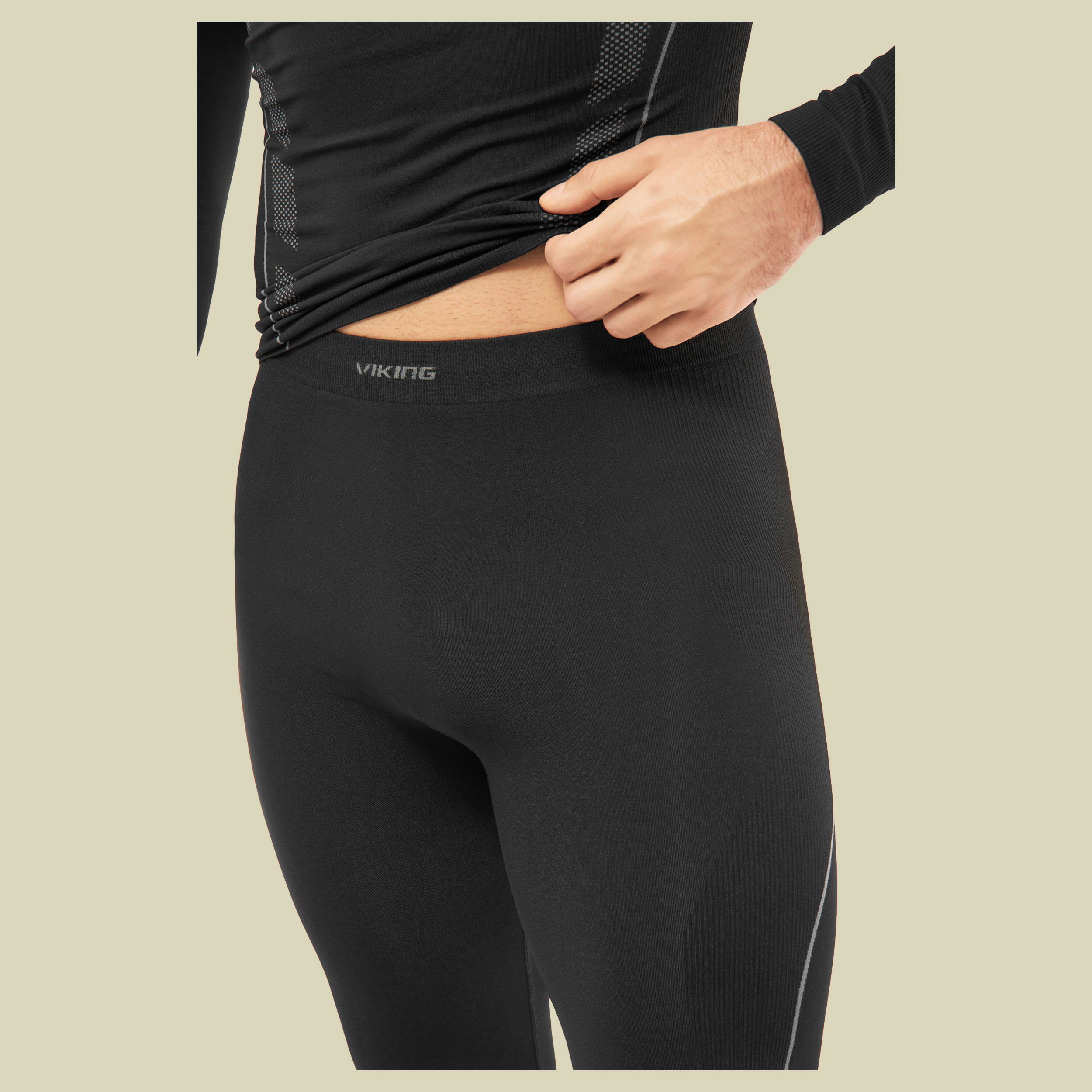 Base Layer Eiger2.0 Set Man XXL schwarz - Farbe black/grey