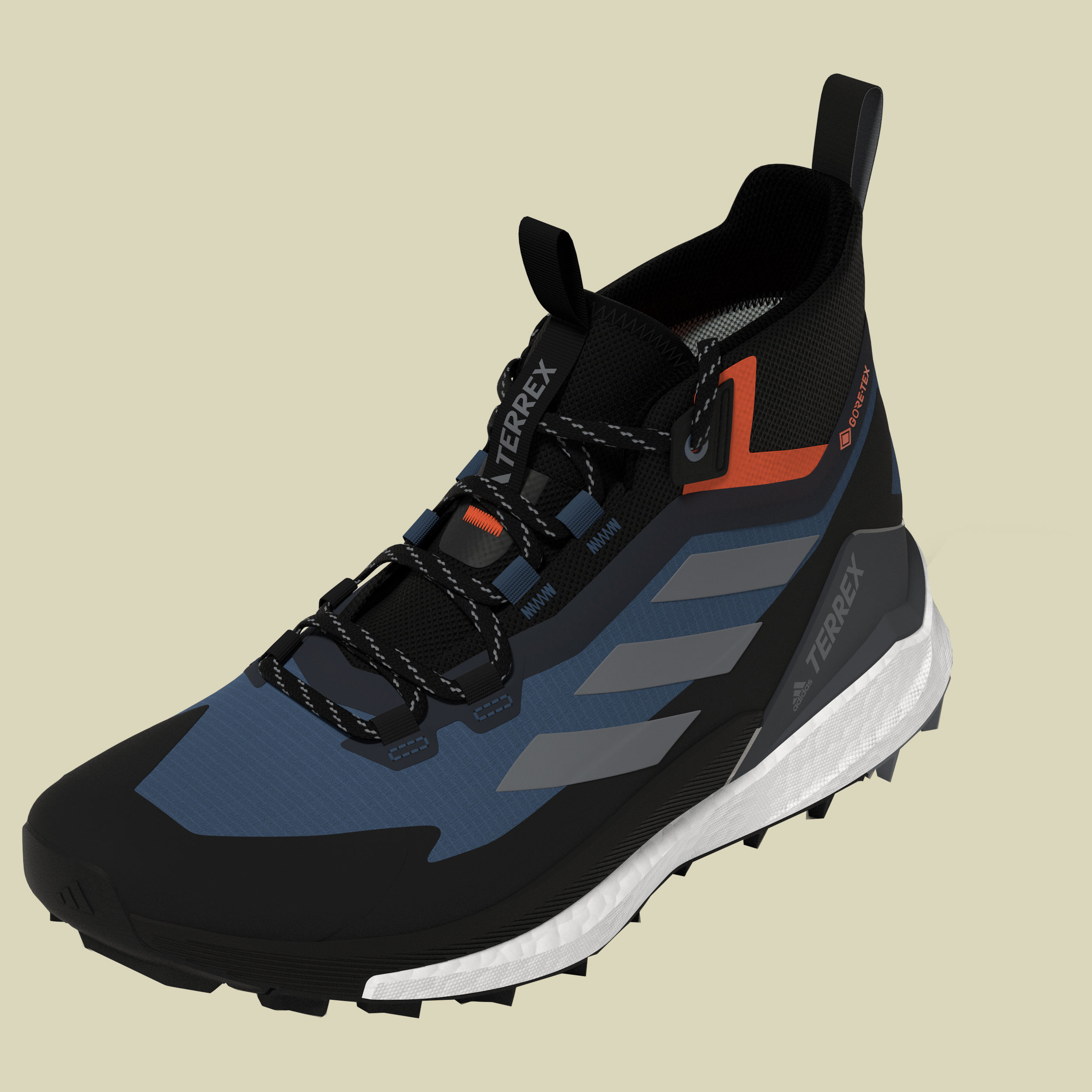 Terrex Free Hiker 2 GTX Men Größe UK 11,5 Farbe wonder steel