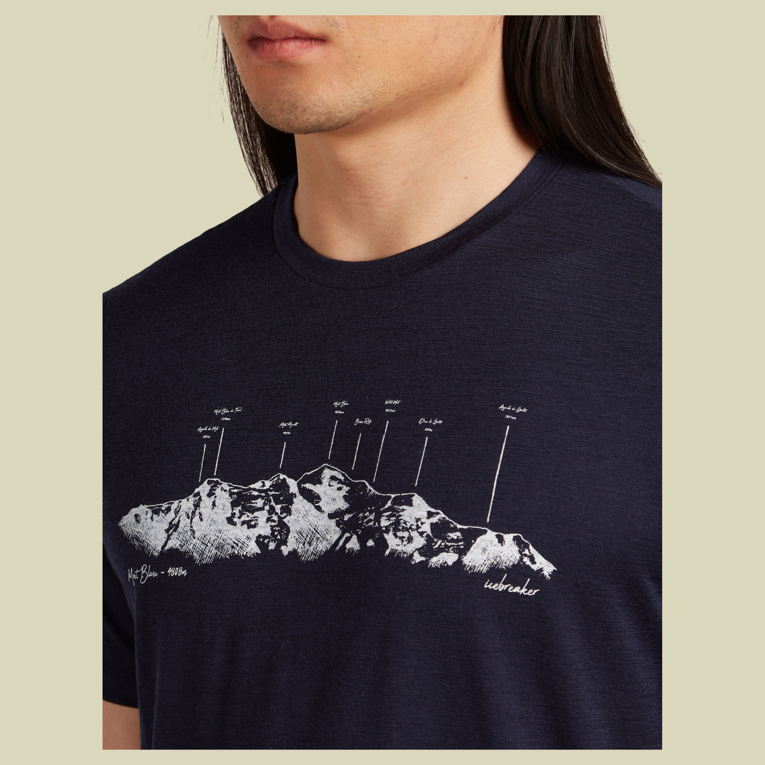 Merino 150 Tech Lite SS Tee Massif Men XXL blau - midnight navy