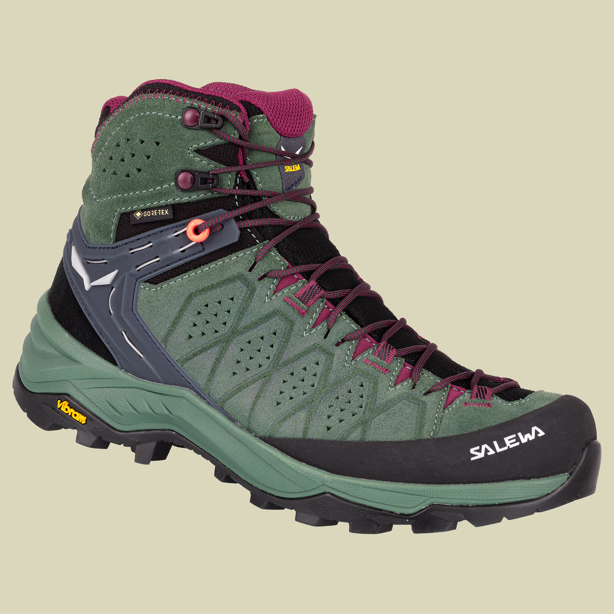 WS Alp Trainer 2 MID GTX Women Größe UK 8 Farbe Duck Green/Rhododendon