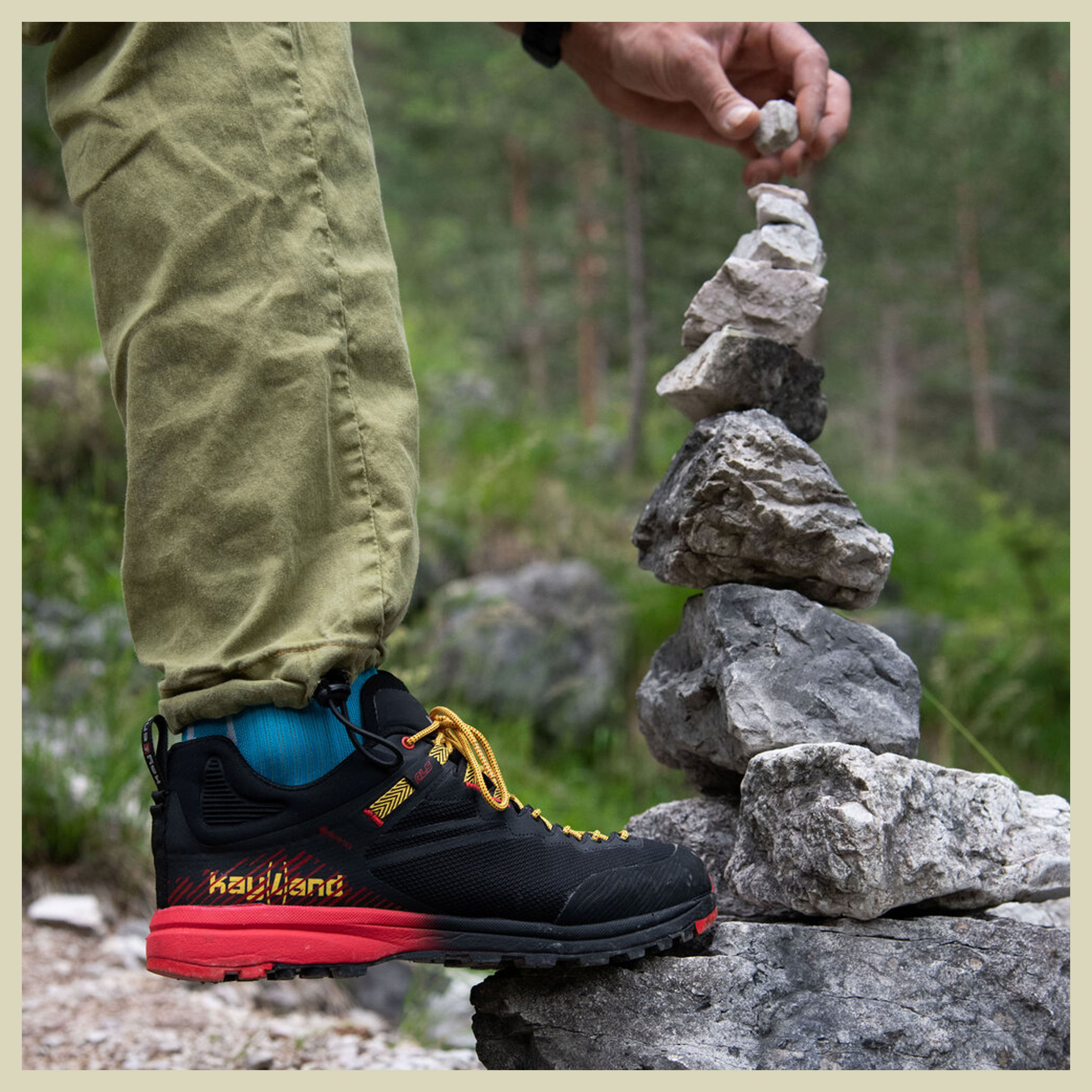 Grimpeur GTX Men Größe UK 9 Farbe grey-yellow
