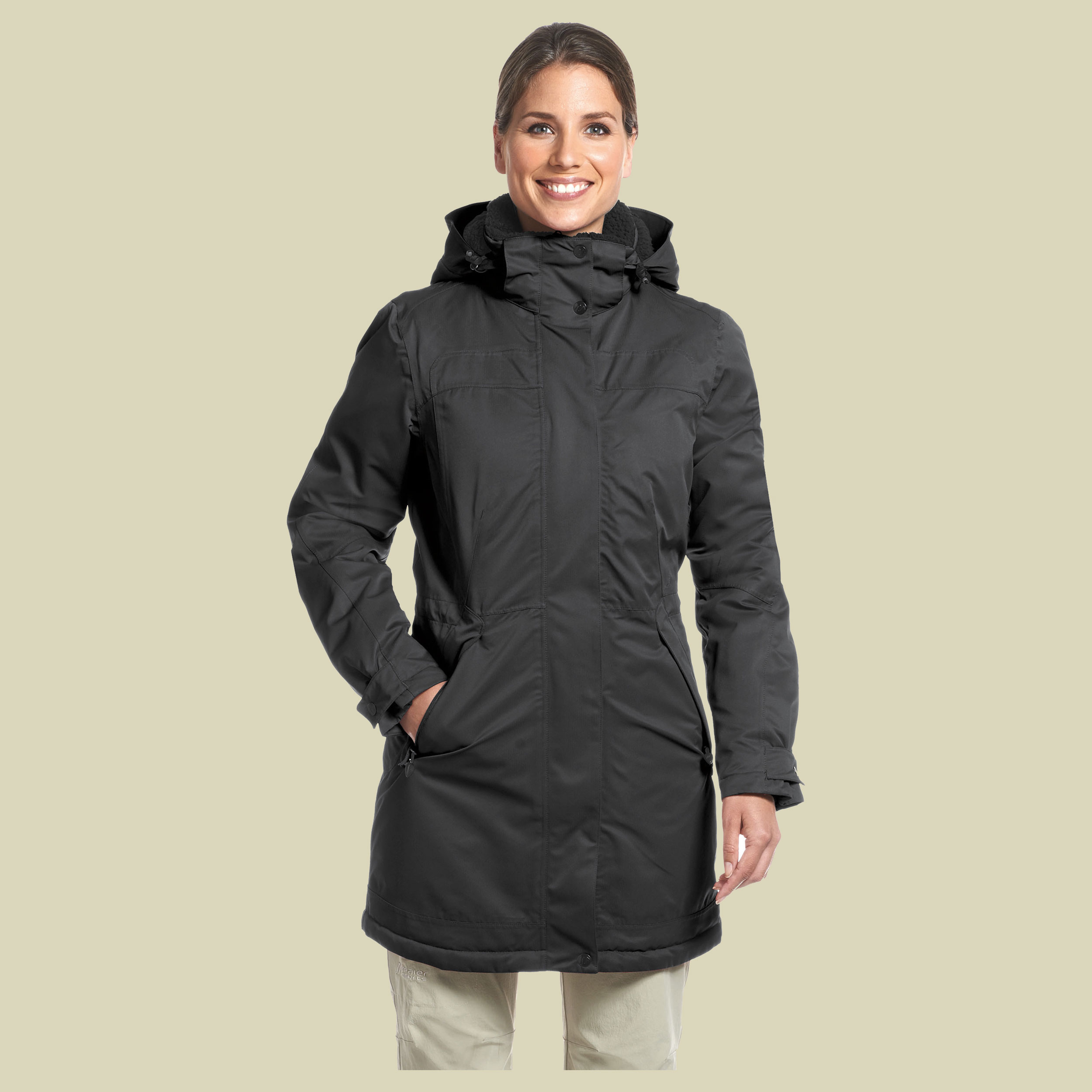 Lisa 2.1 Mantel Women Größe 42 Farbe black