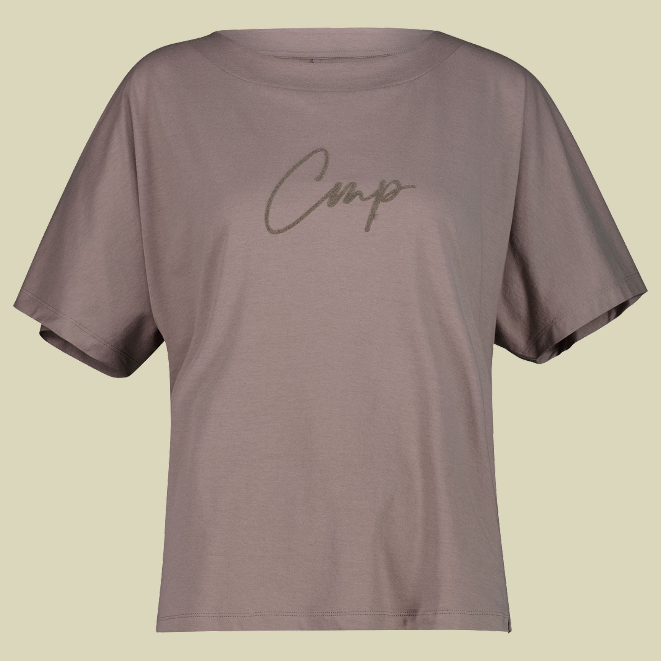 Woman T-Shirt 44 grau - Farbe clay