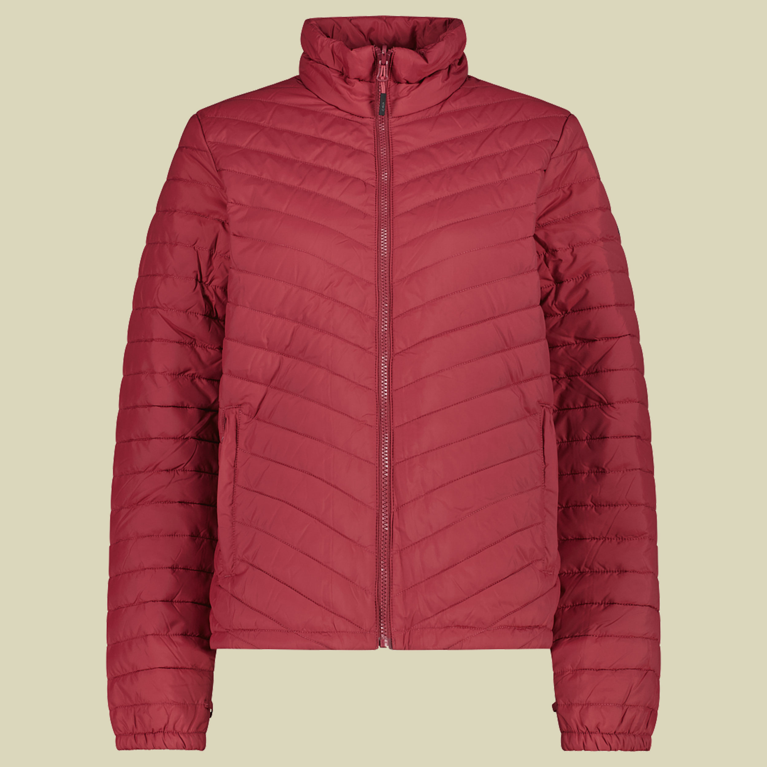 Woman Jacket Zip Hood Detachable Inn. Jacket 46 grau - Farbe titanio