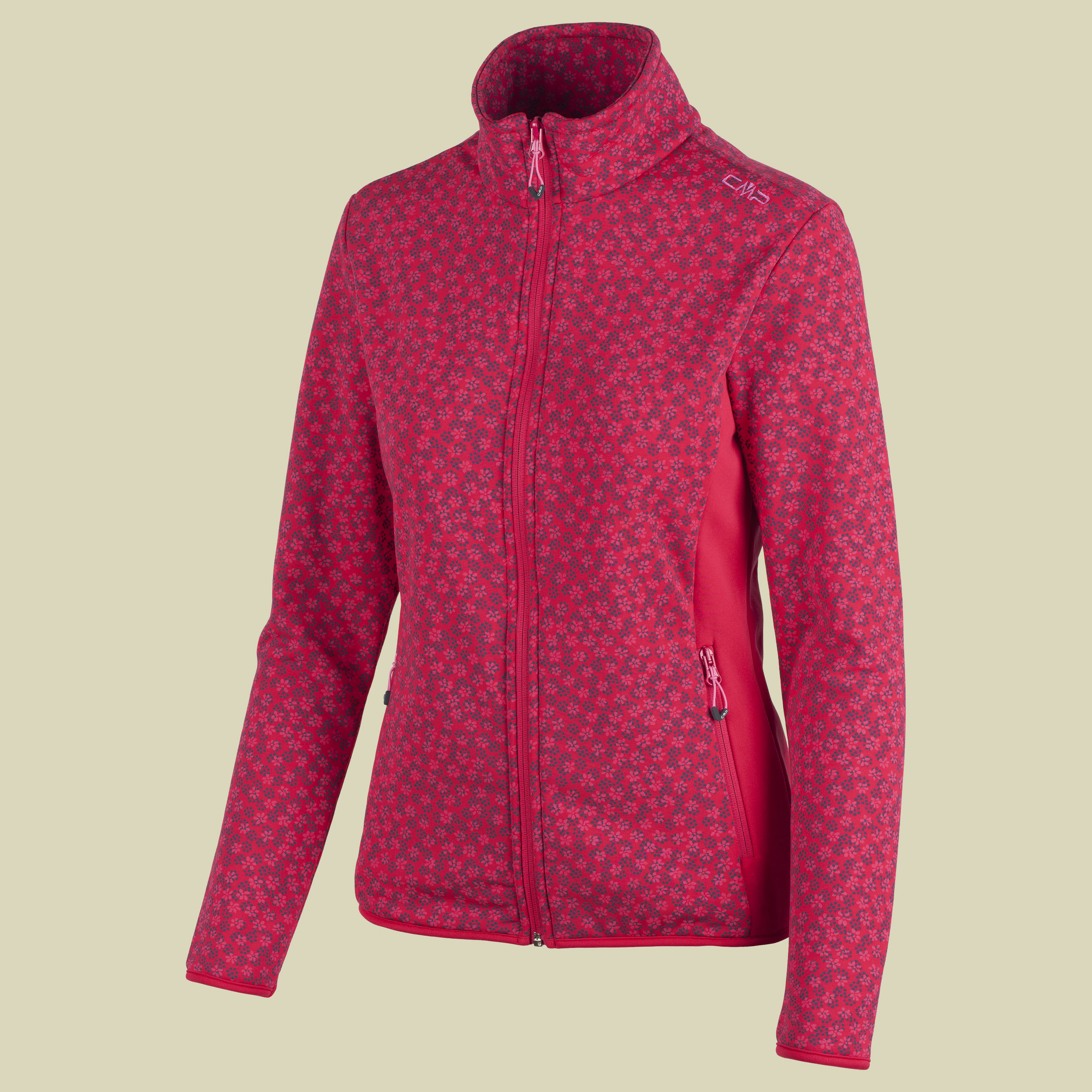 Woman Light Stretch Fleece Jacket 3E68876 Größe 36 Farbe 09AE ibisco-rose