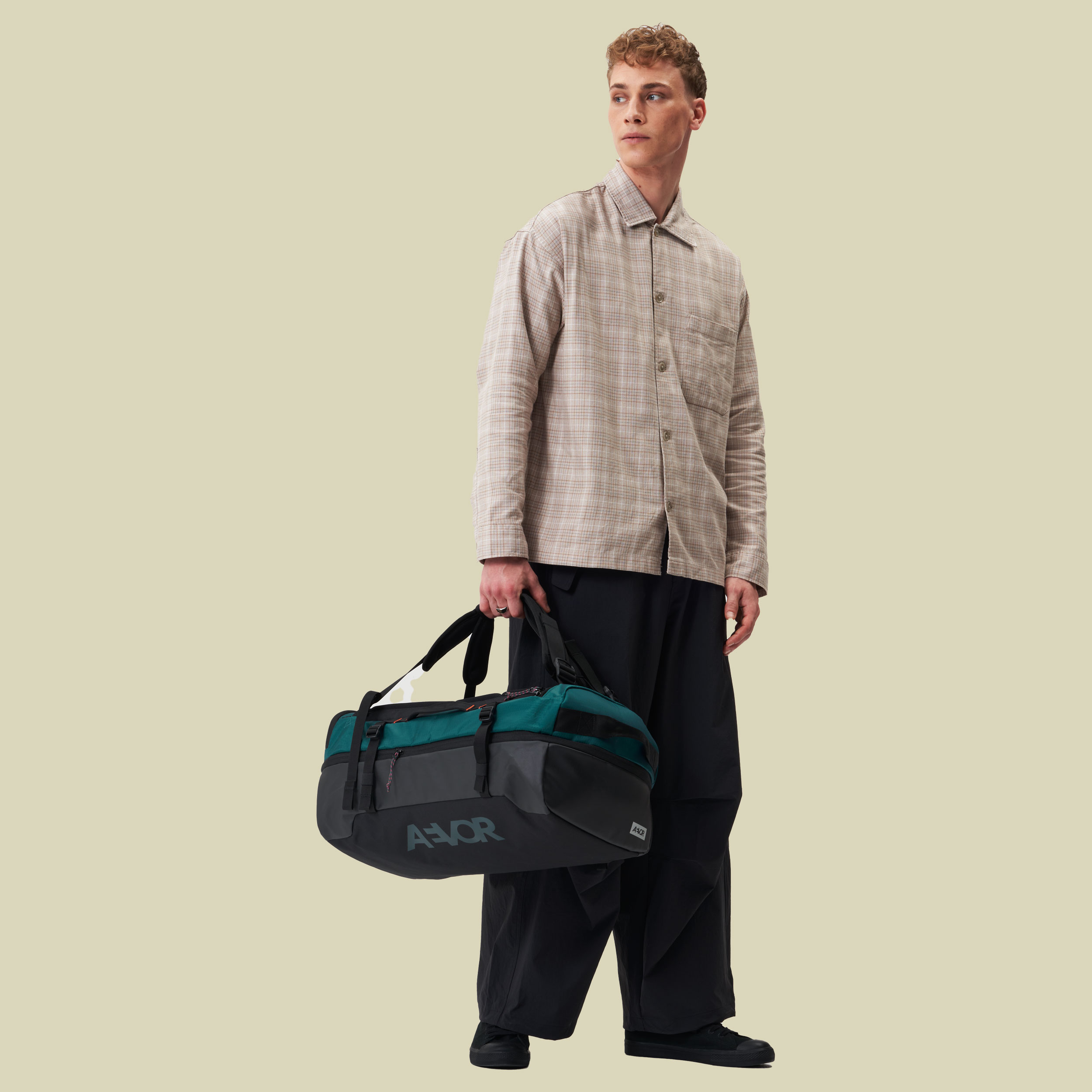 Duffle Pack Proof 60 grün - evergreen